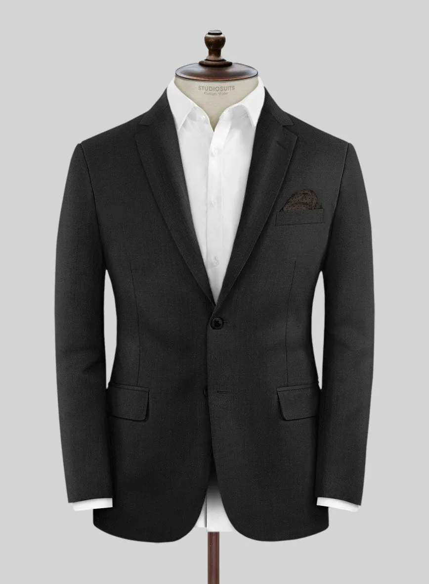 Hardy Minnis Black Twill Wool Jacket