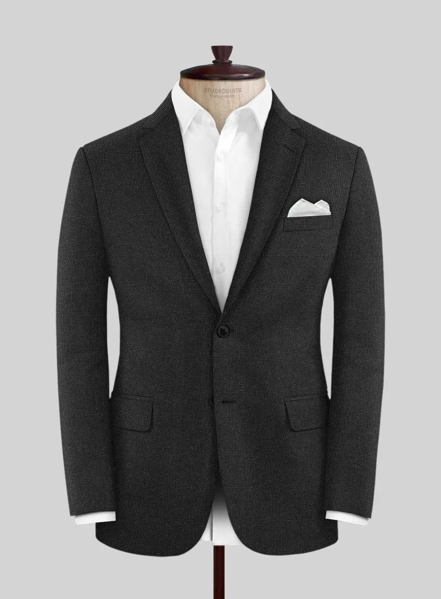 Hardy Minnis Charcoal Glen Wool Jacket