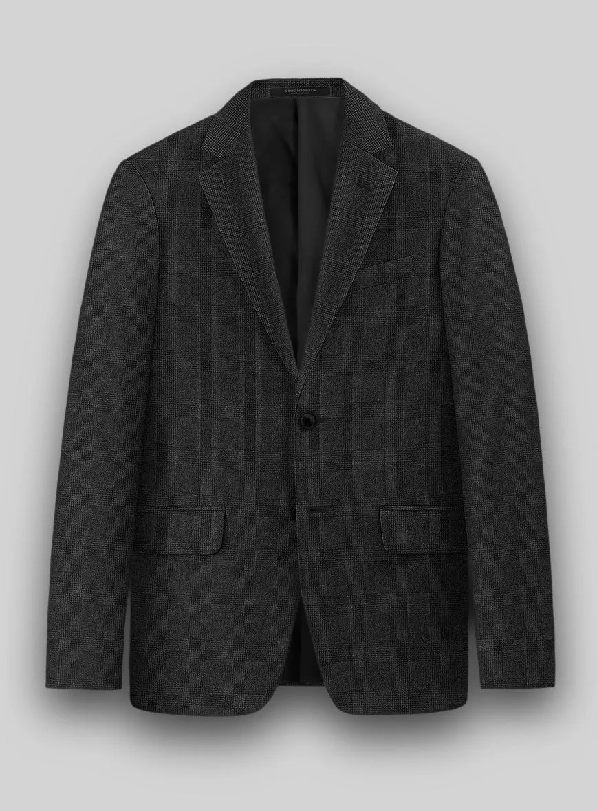 Hardy Minnis Charcoal Glen Wool Jacket