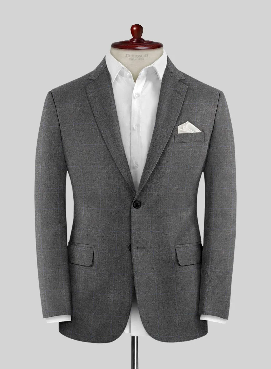 Hardy Minnis Pane Gray Wool Jacket