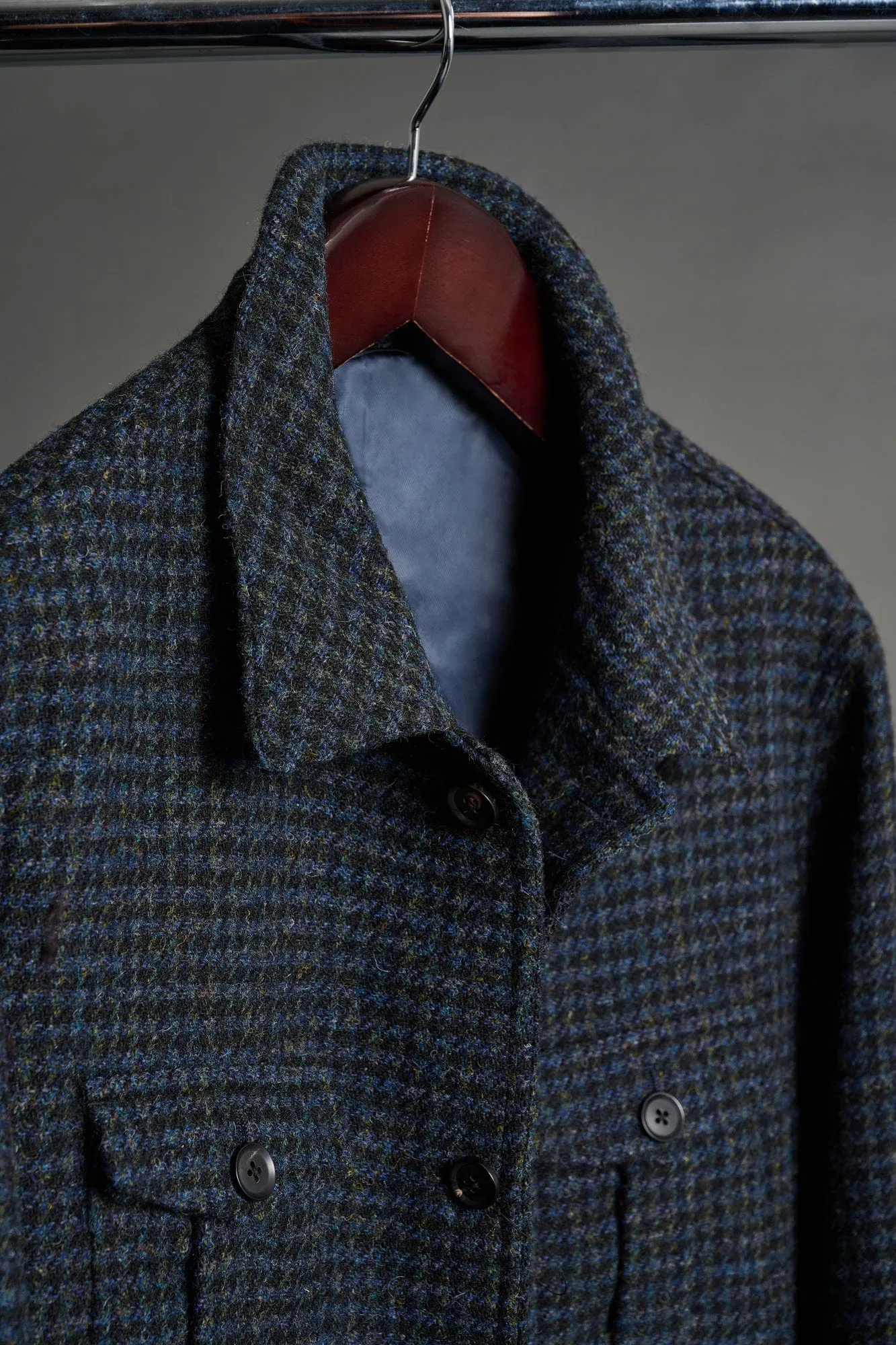 Harris Tweed Trucker Jacket