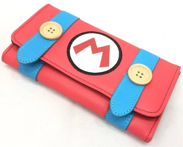 HOT Trade Special Long Wallet Mixed PU Leather Snap Wallet Zipper Coin Purse Clutch