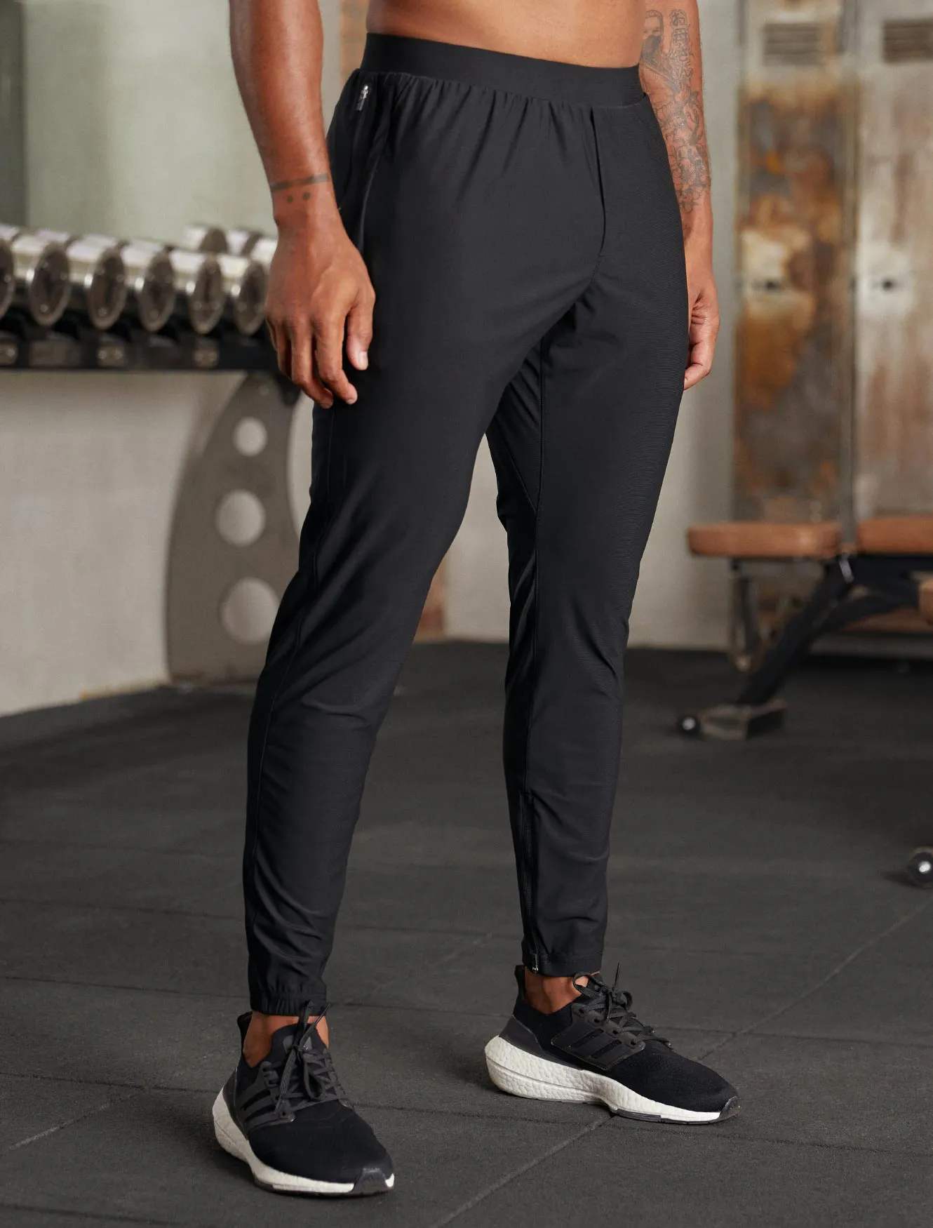 Hybrid Everyday Joggers - Black