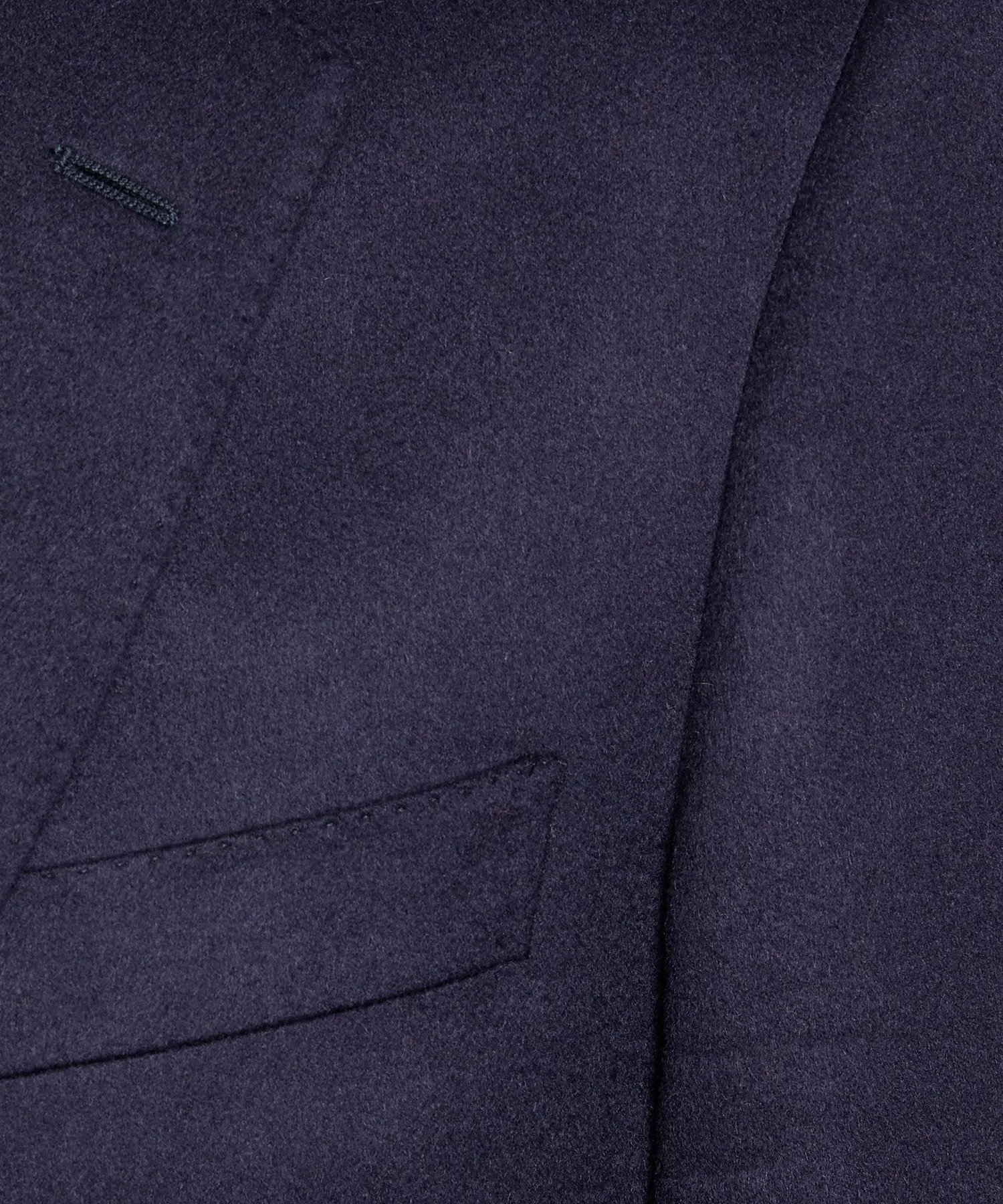 Italian Cashmere Sutton Suit Jacket in Navy