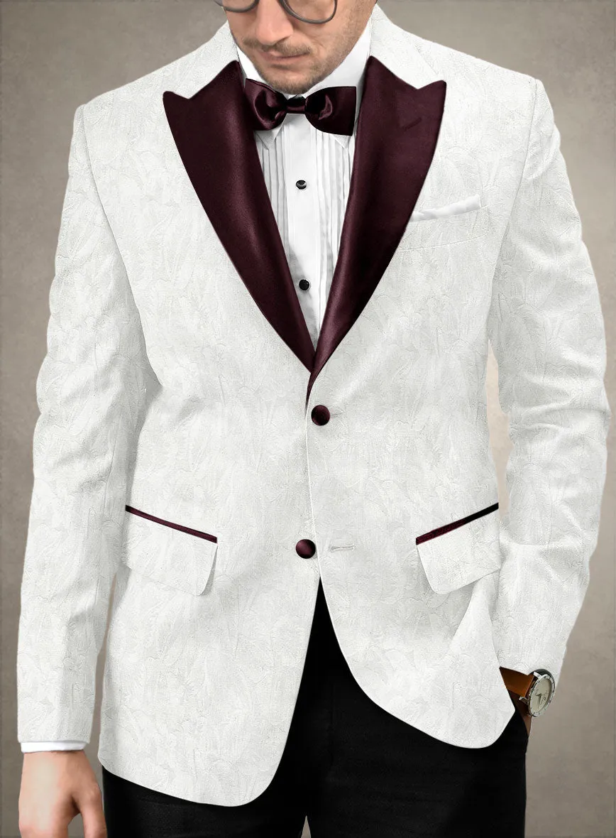 Italian Cotton Fiorella Tuxedo Blazer