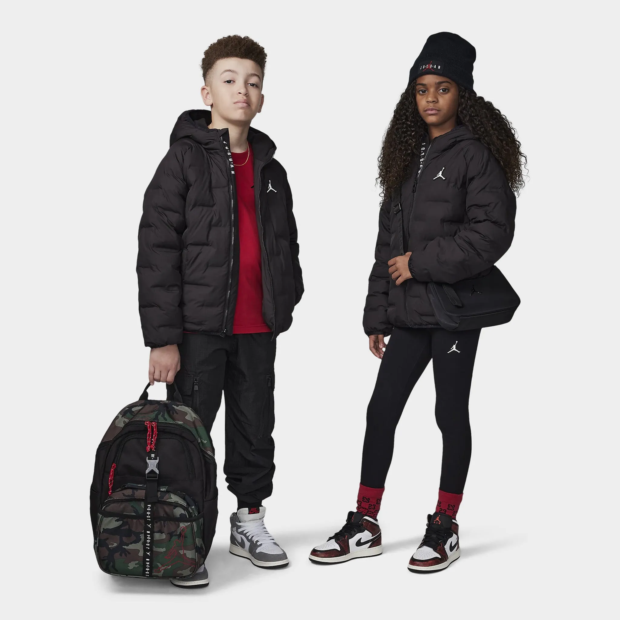 Jordan Juniors' Welded Puffer Jacket / Black