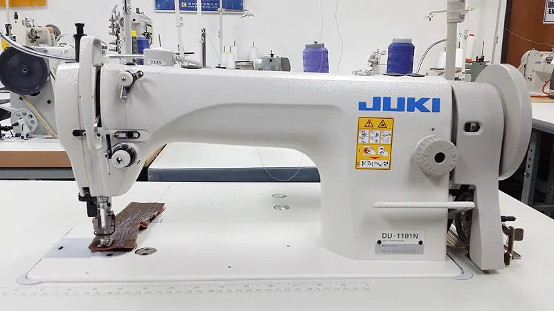 JUKI DU-1181N Top and Bottom Feed Leather Sewing Machine