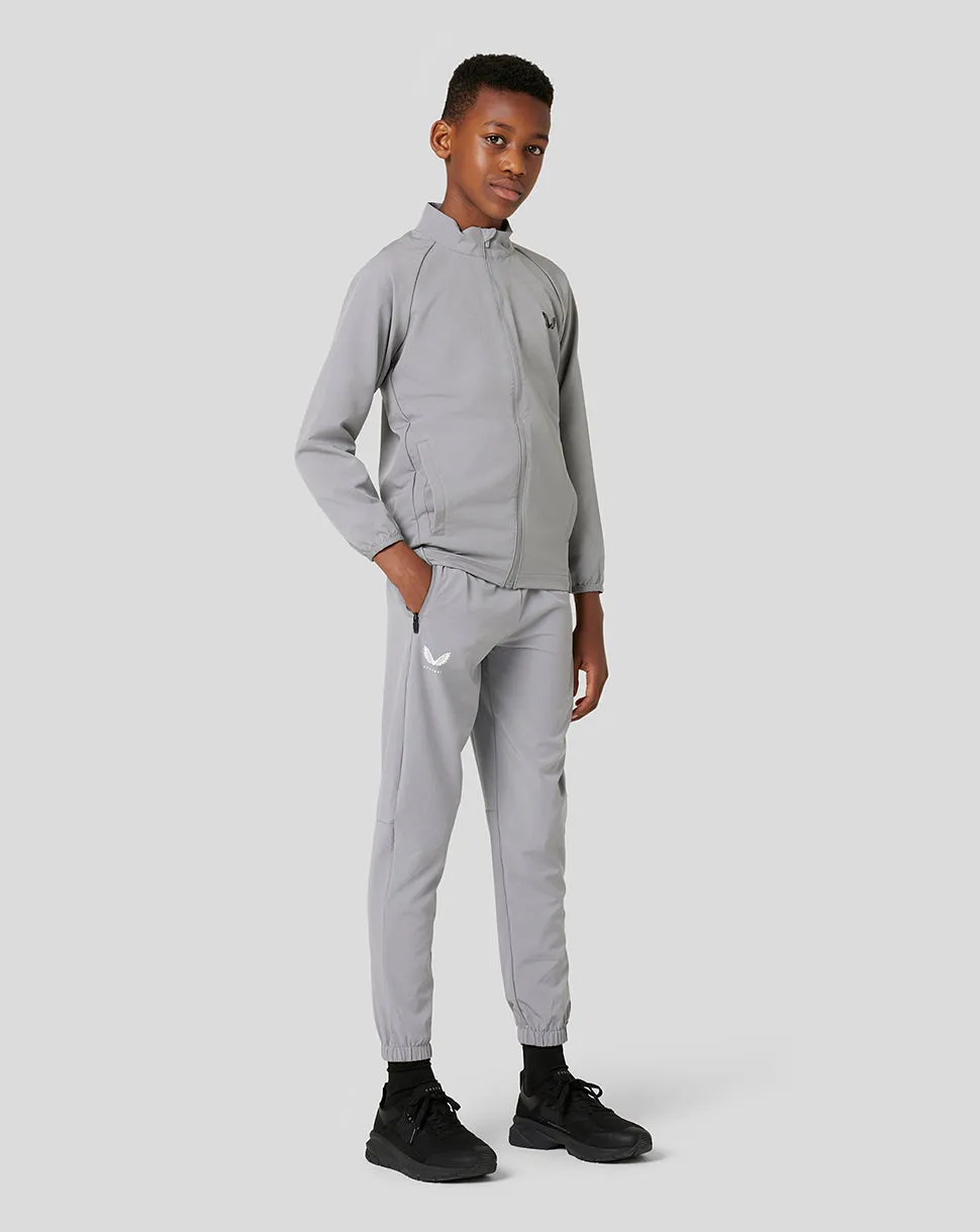 Junior Breathable Woven Joggers – Slate