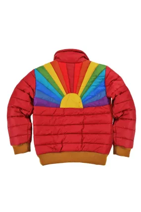 KID'S SUNBURST JACKET - RED