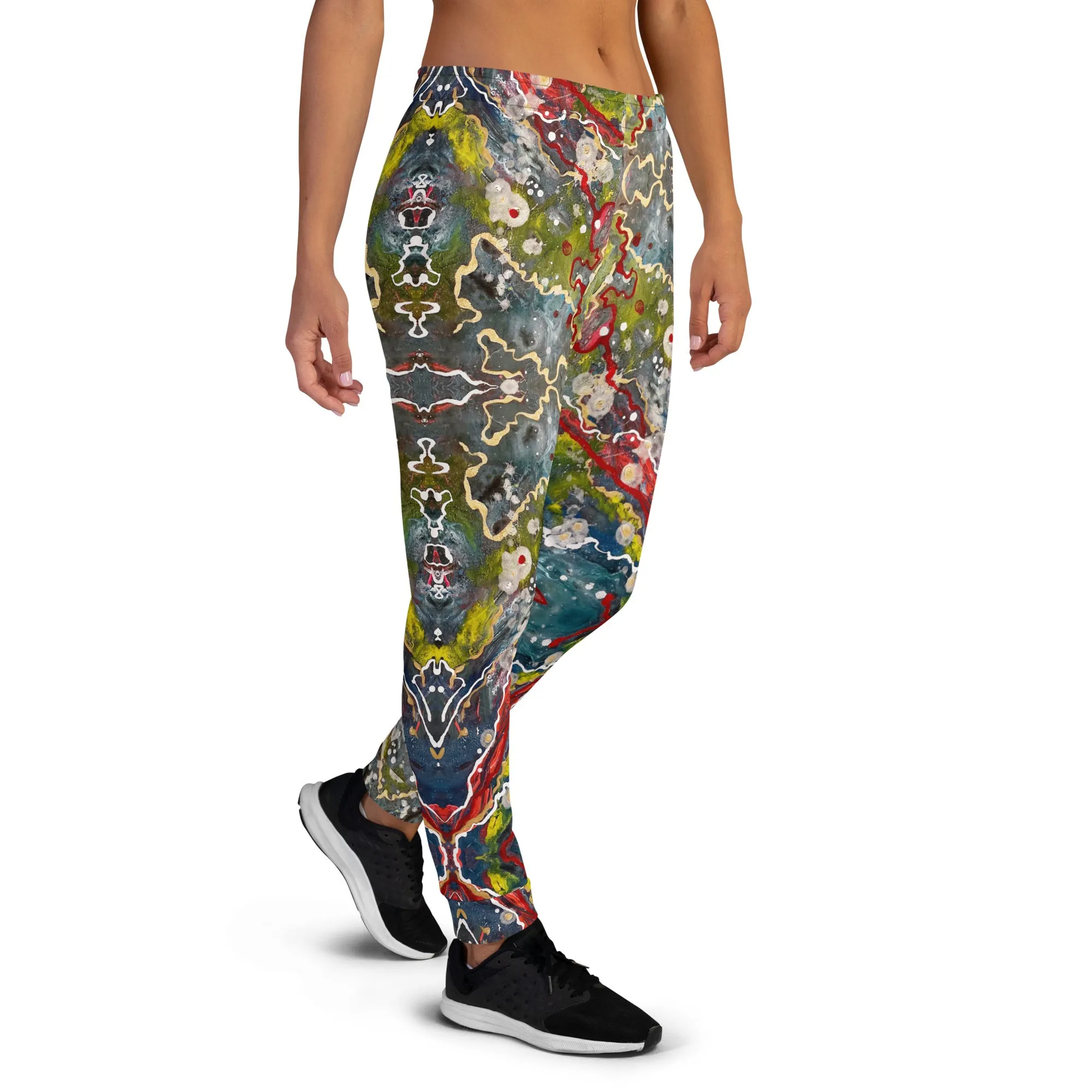 Lady's jogger, golden galaxy