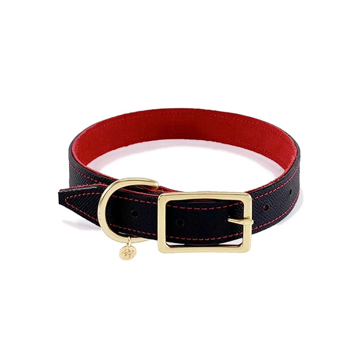 Lambert Classic Combo Leather Dog Collar