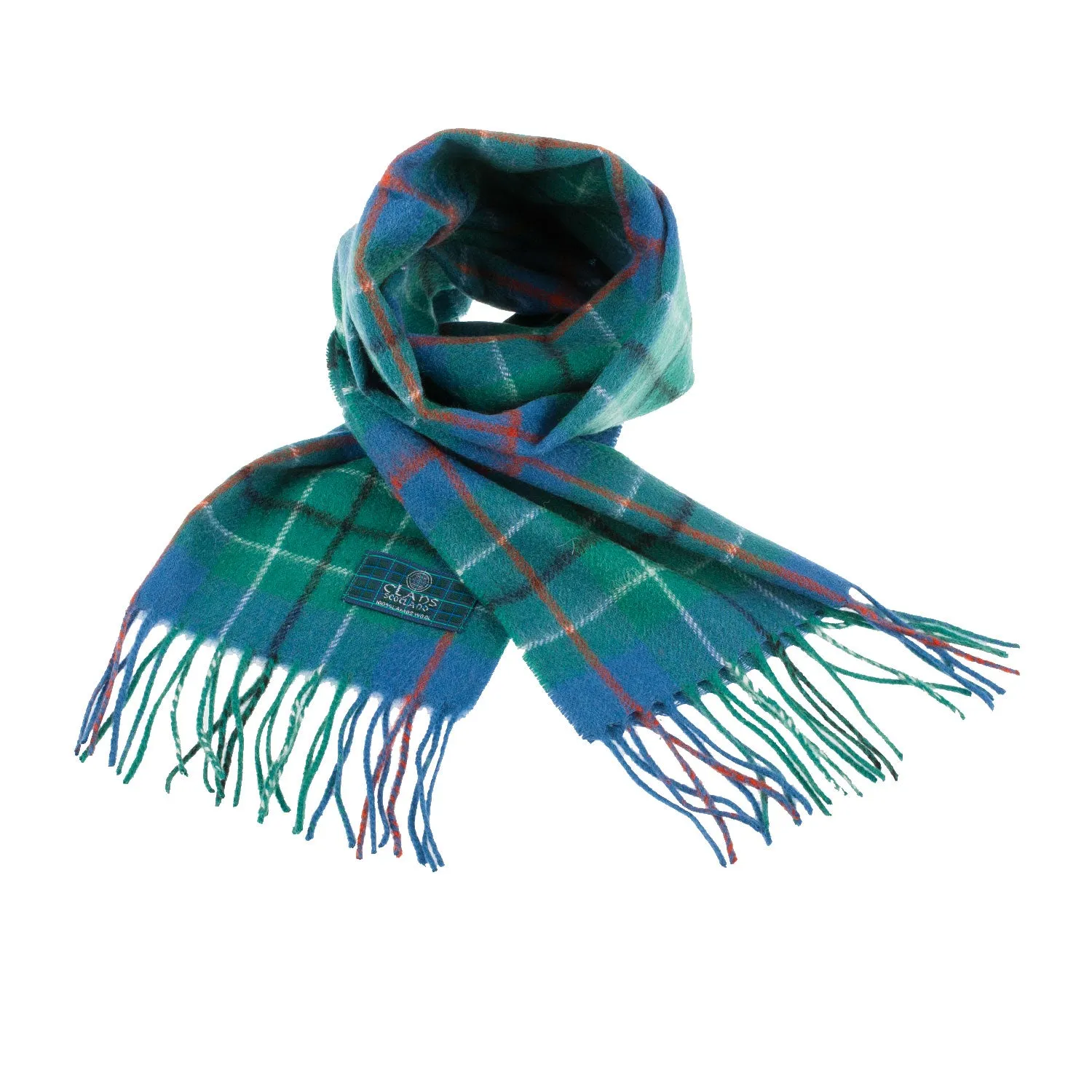 Lambswool Scottish Tartan Clan Scarf  Duncan Ancient