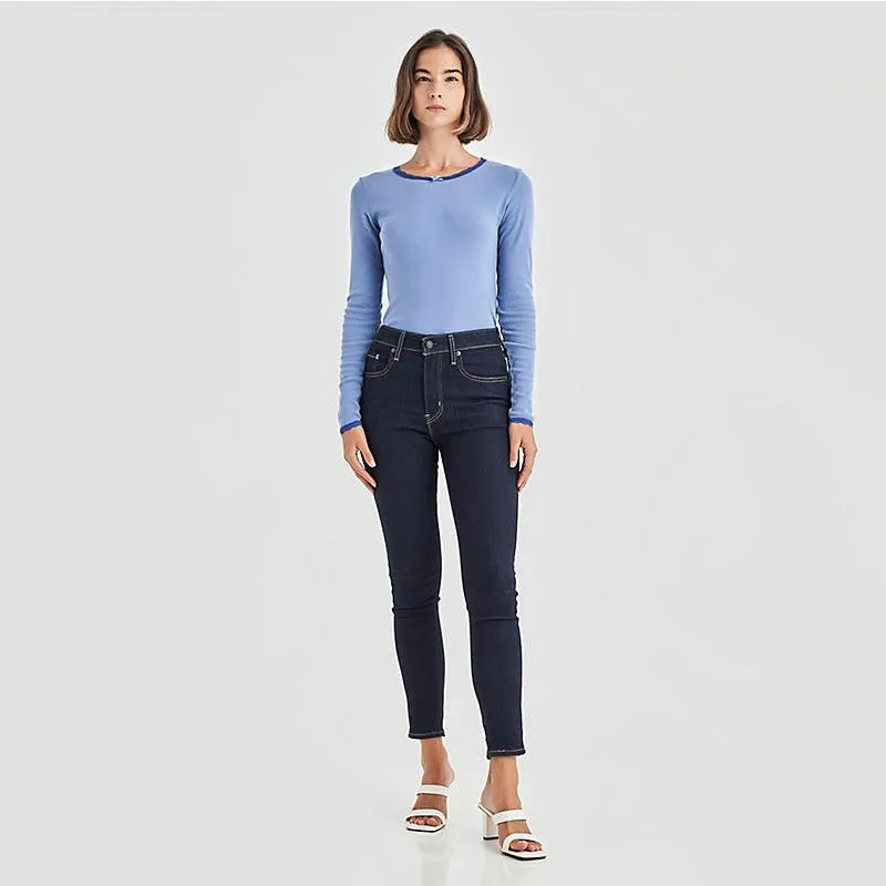 Levi's 721 High Rise Skinny Jeans - Blue Wave Rinse