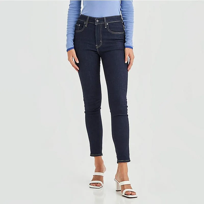 Levi's 721 High Rise Skinny Jeans - Blue Wave Rinse