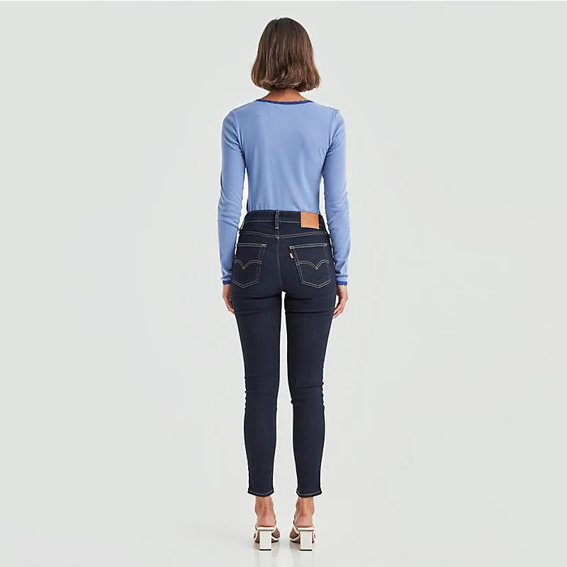 Levi's 721 High Rise Skinny Jeans - Blue Wave Rinse