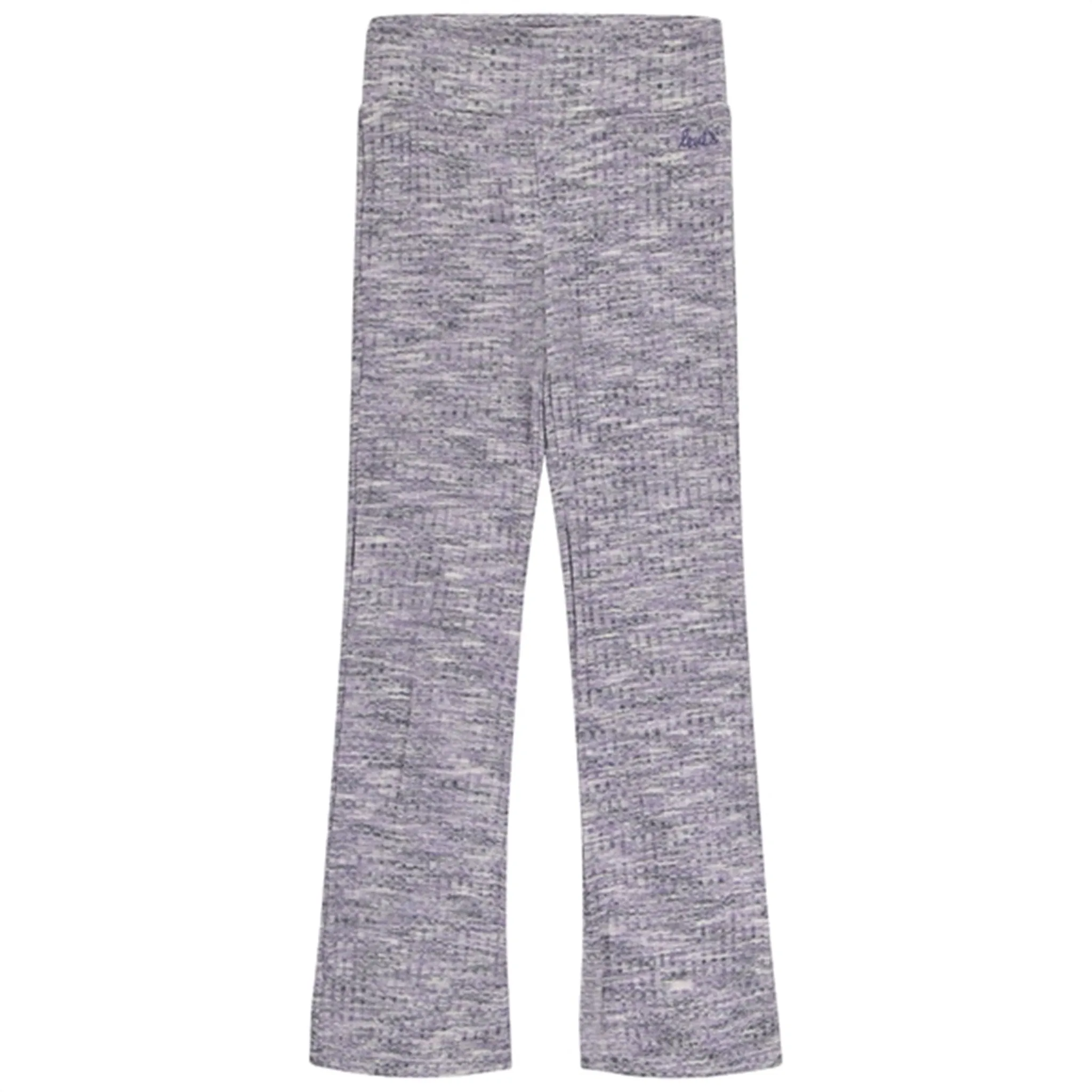 Levi's Space Dye Flared Knit Pants Purple Rose