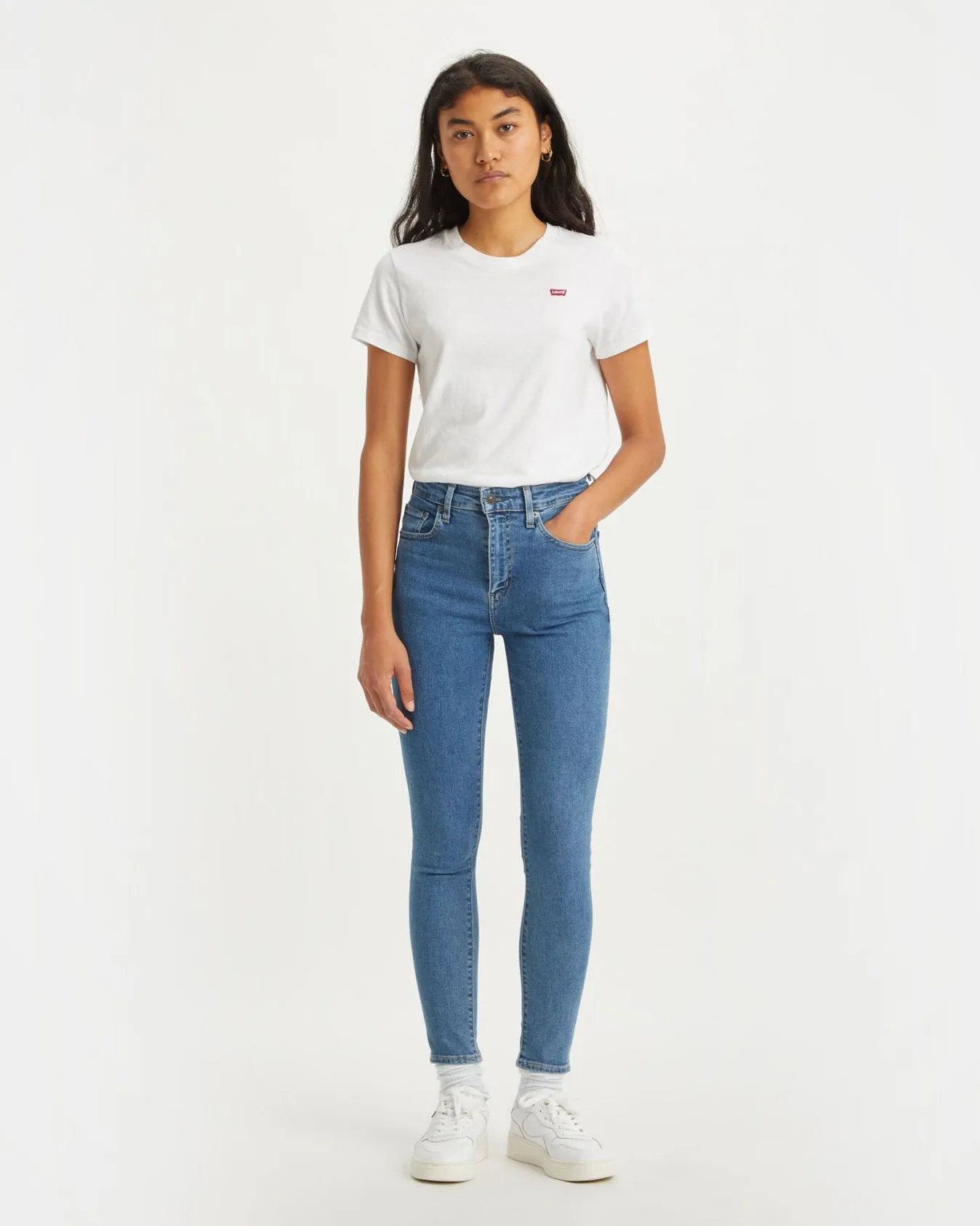 Levi's® Womens 721 High Rise Skinny Jeans - Beach Break Stone