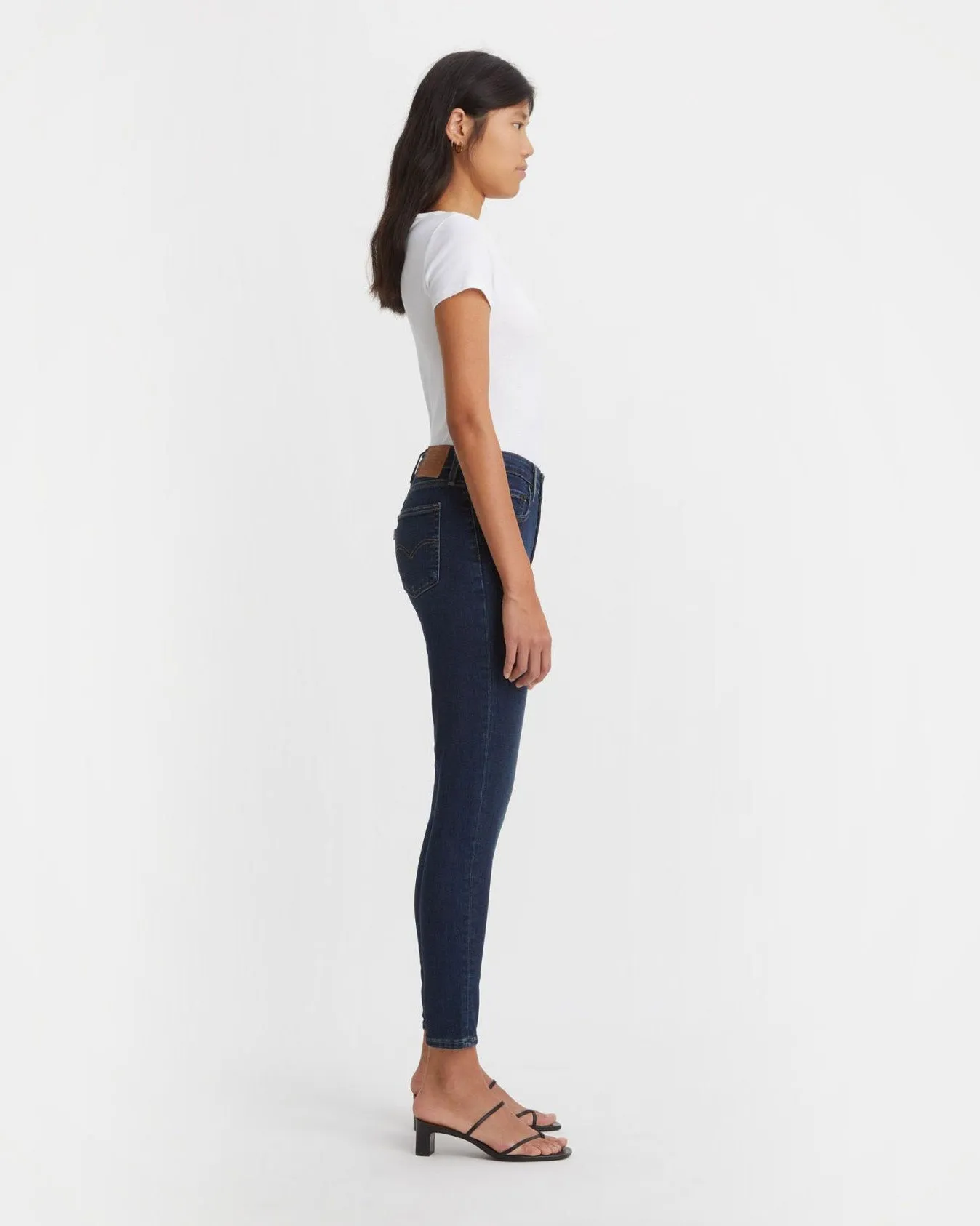 Levi's® Womens 721 High Rise Skinny Jeans - Blue Swell