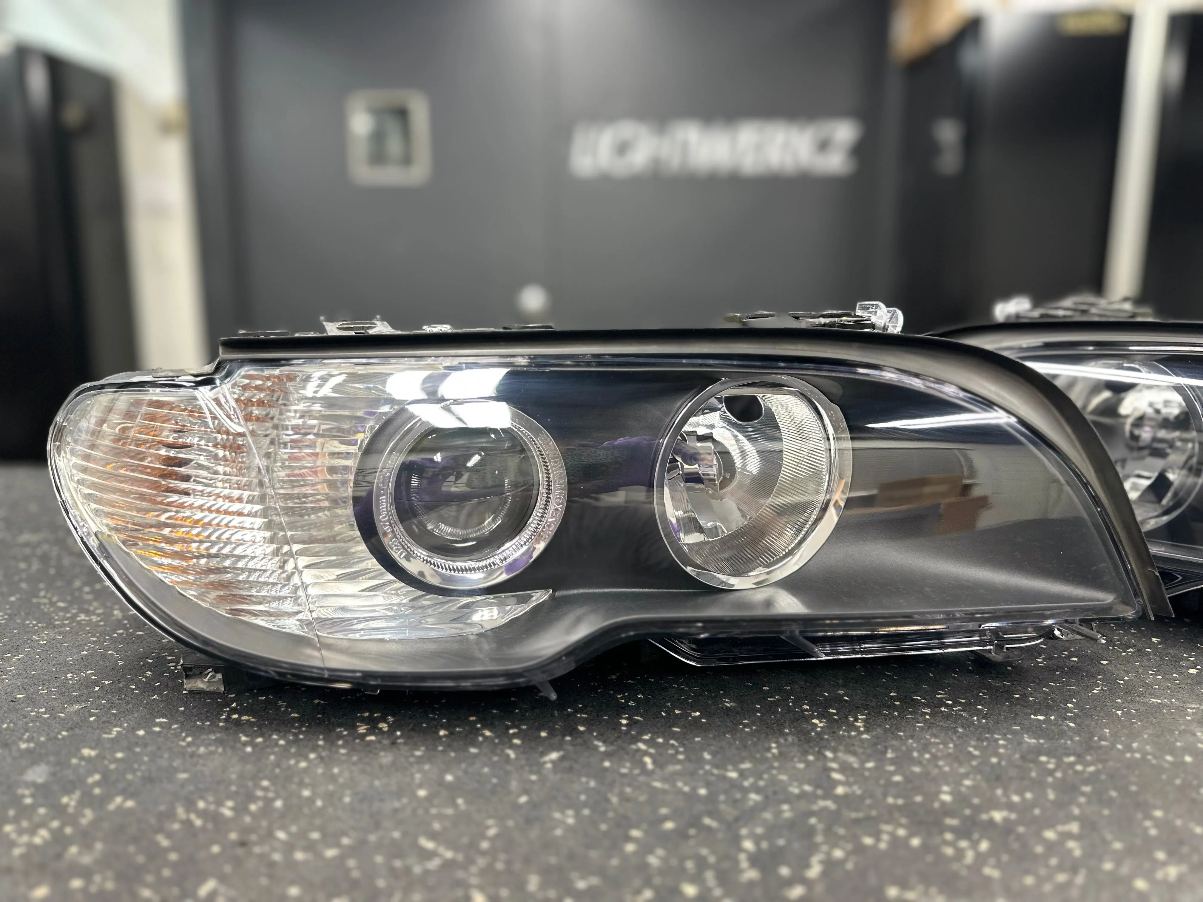 Lightwerkz BMW E46 Coupe 03-06 (Facelift) Lens Replacement Service & Projector Retrofit