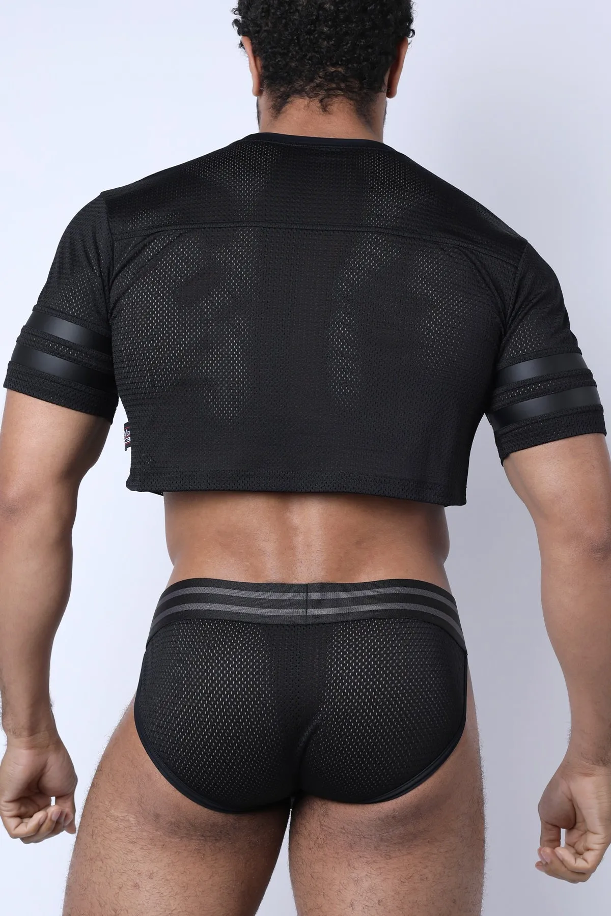 Linebacker Crop Top **FINAL SALE**