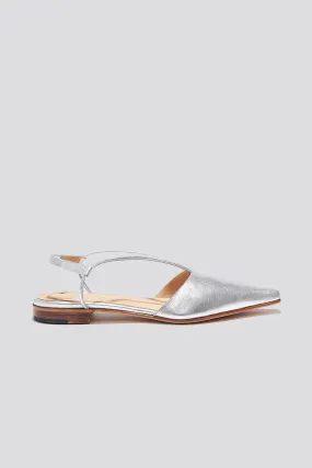 Luisa Slingback in Silver