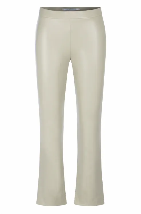 Macy Leather Pant - Brown