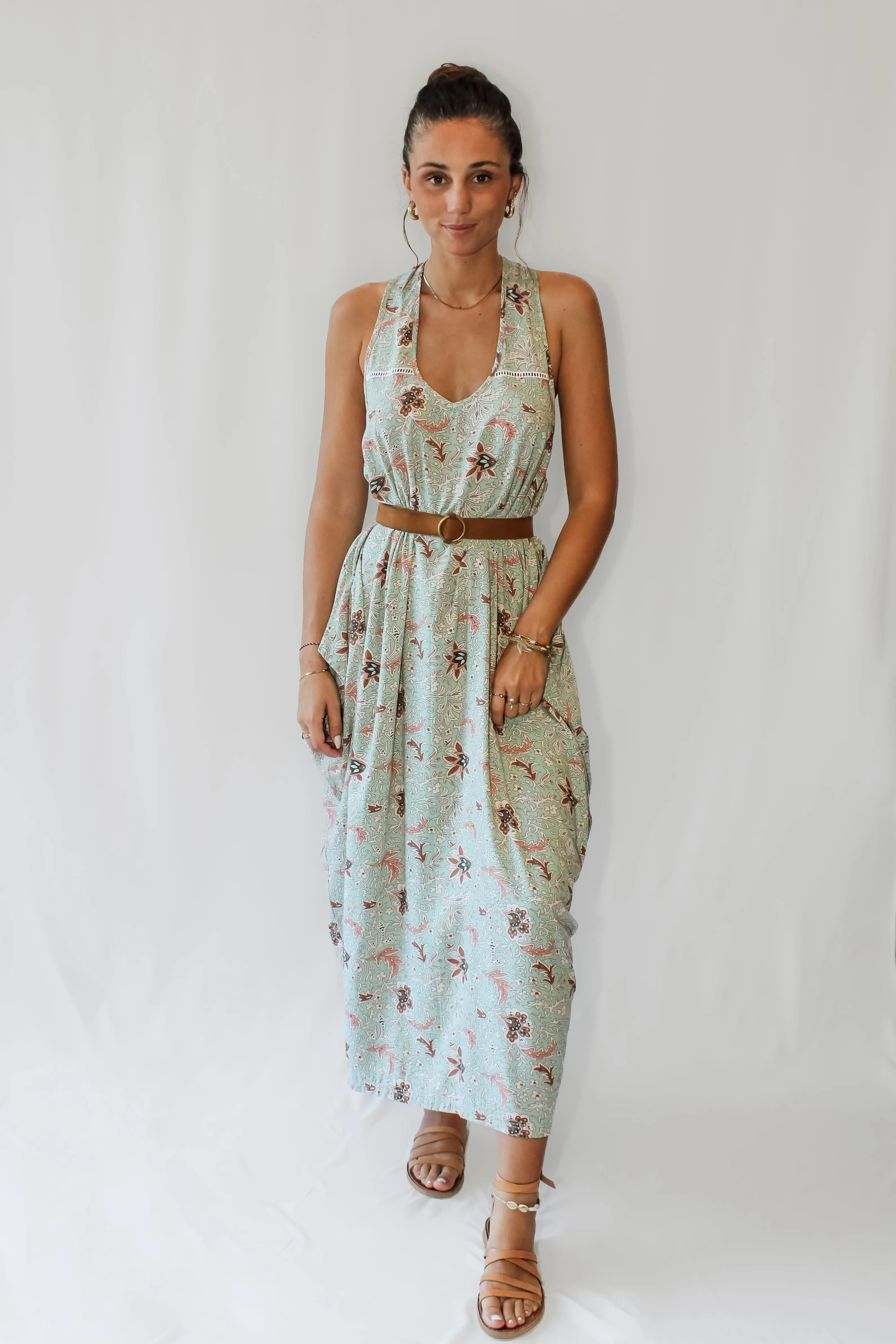 Maxi Wingdress - soft turquoise