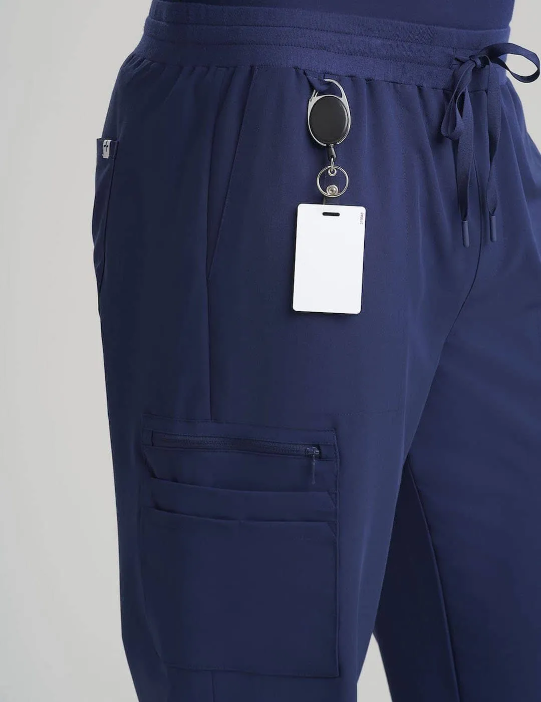 Mens 10-Pocket Jogger Scrub Pants