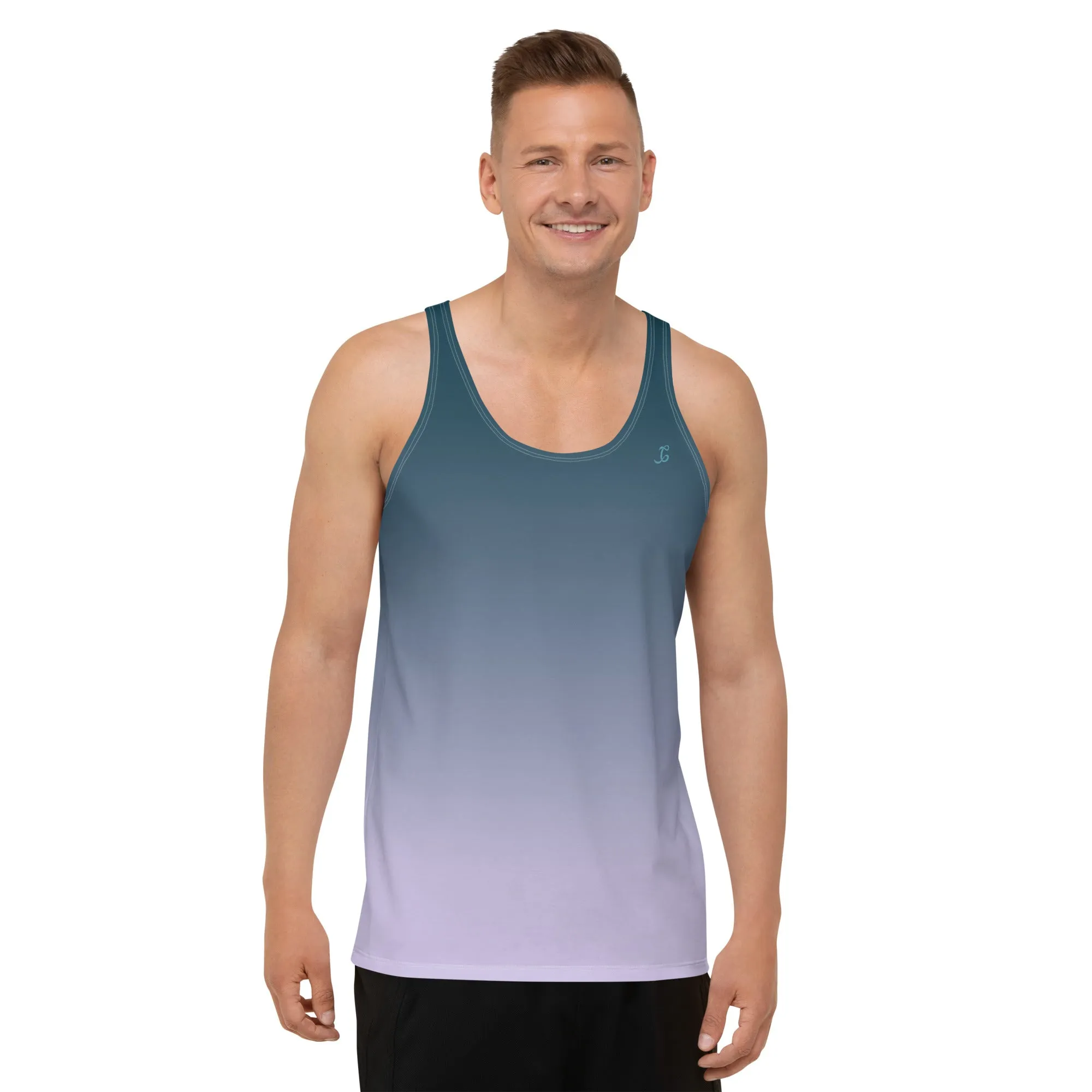 Men's Tank Top – Midnight Ombre