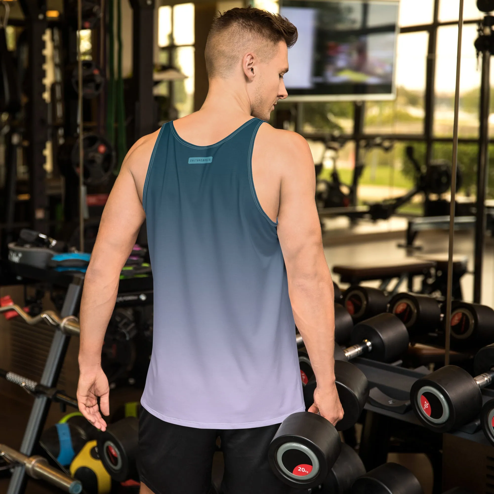 Men's Tank Top – Midnight Ombre