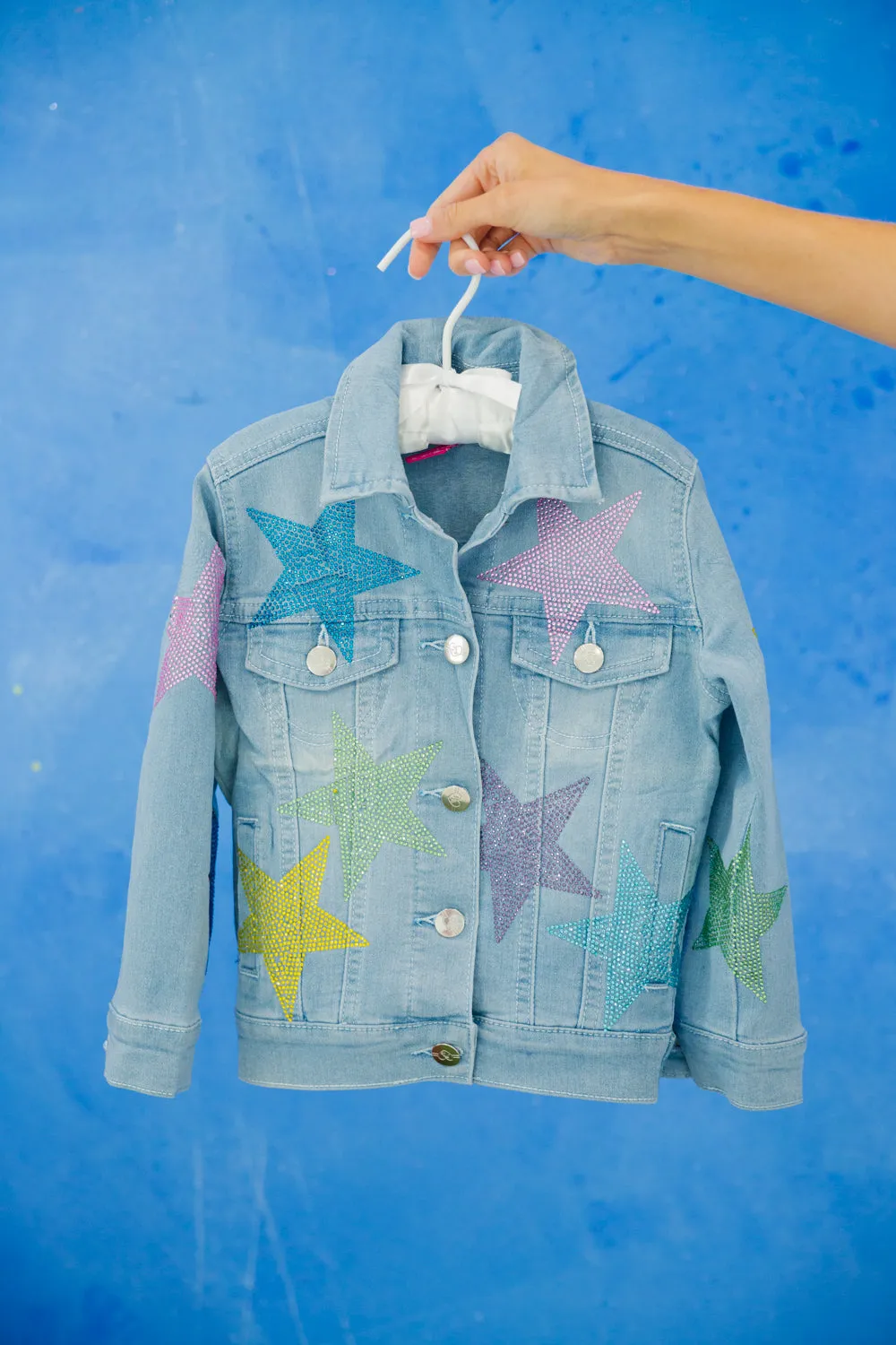 MINI KIDS STAR DENIM JACKET