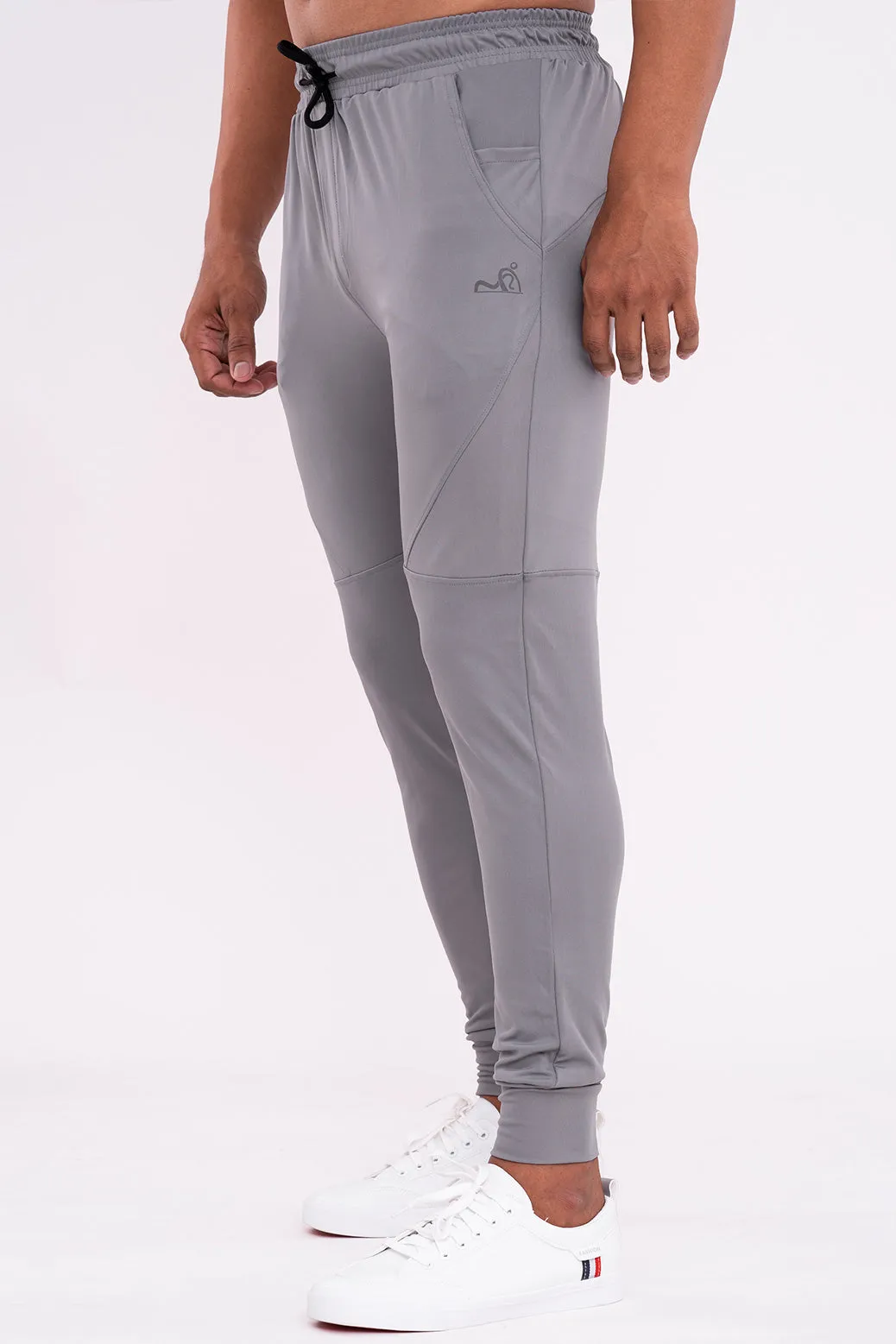 MINIMAL BUZZ Unstoppable Slim Fit Joggers- Metal Grey