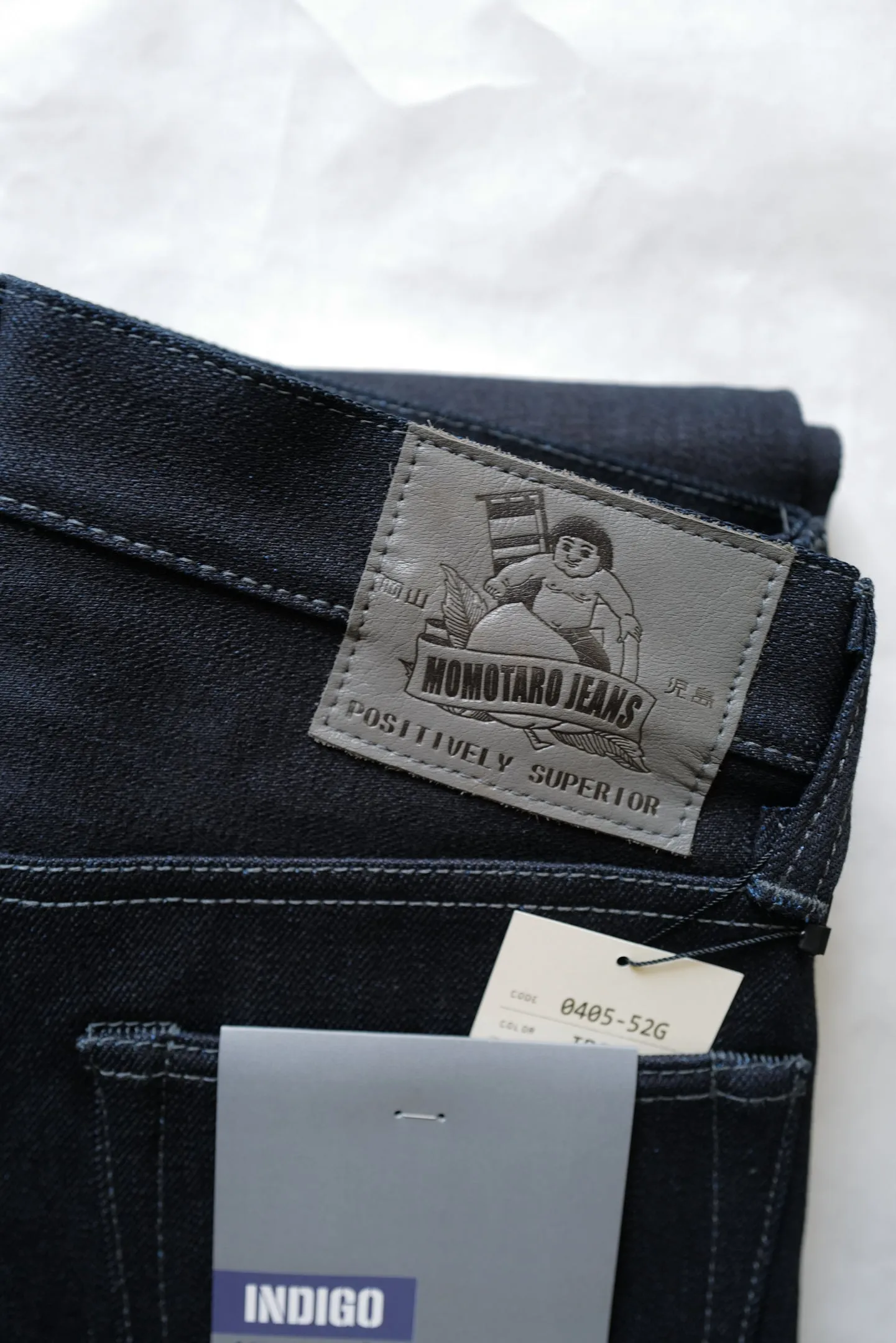 Momotaro - Tight Tapered - 18oz Indigo x Grey Selvedge