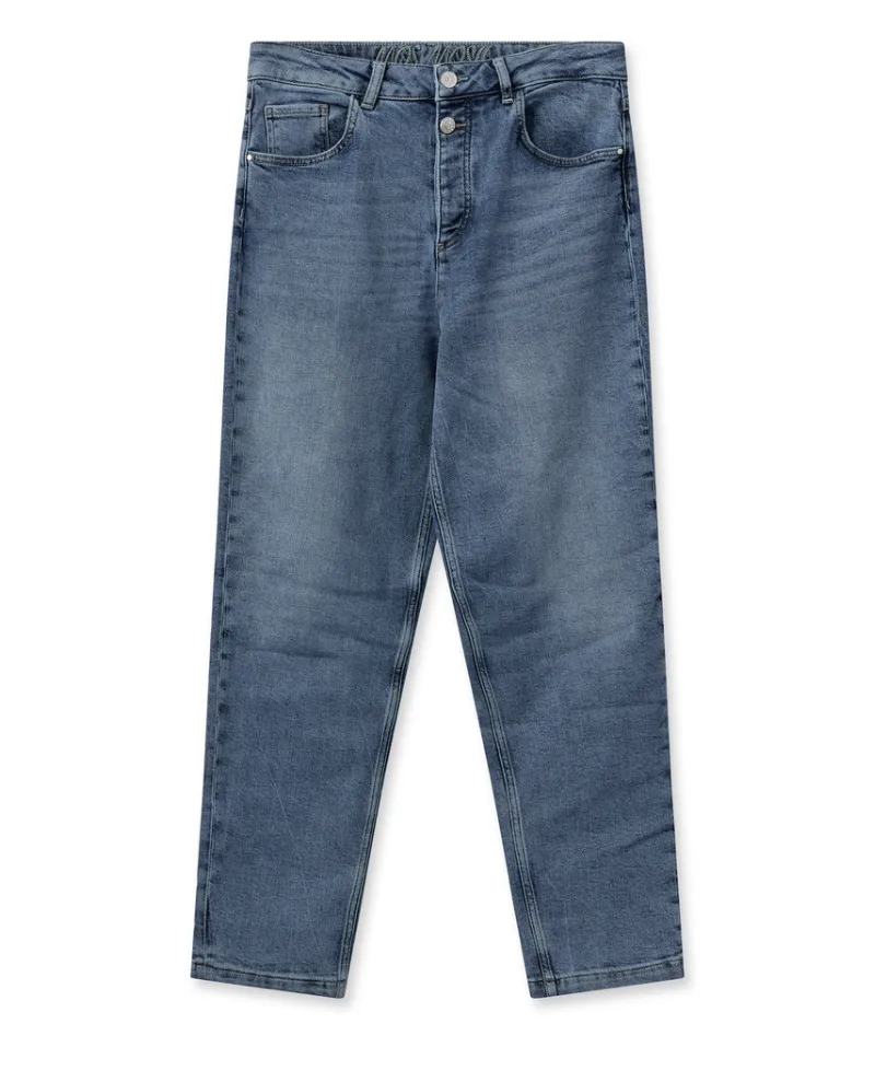 Mos Mosh Adeline Blue Barrel Jeans