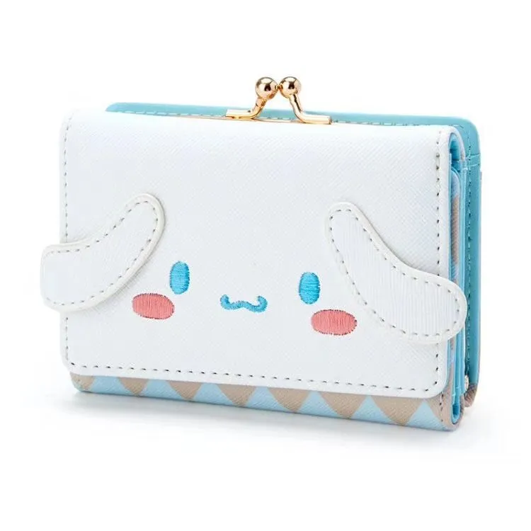 New Fresh Sweet Short Female Lady Wallet Animal PU Leather Purse Cartoon Cute Mini Macaron