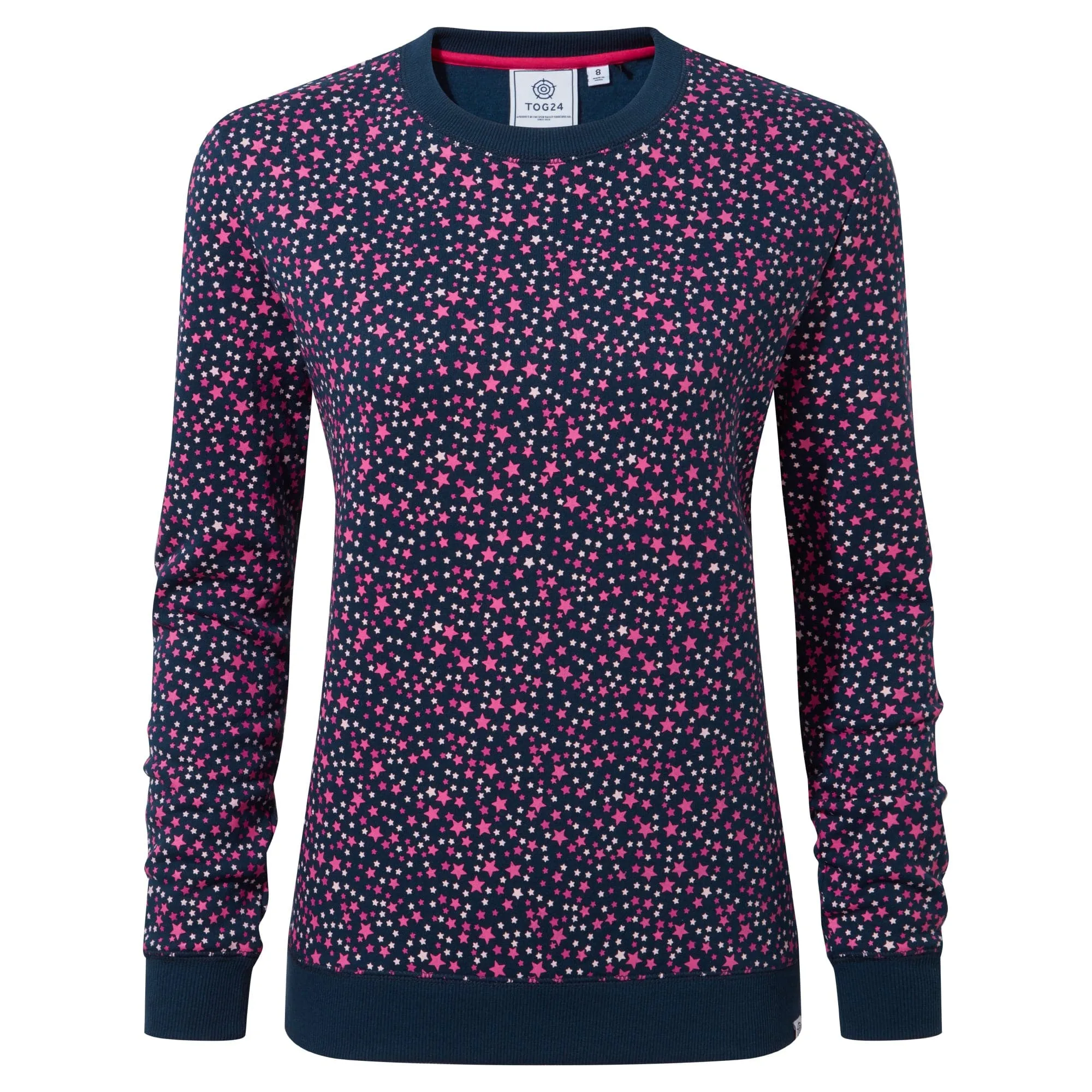 Nicole Womens Sweat - Starry Night Print