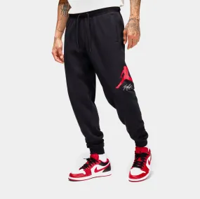 NSW Essentials Baseline Joggers Mens Pants (Black/Red)