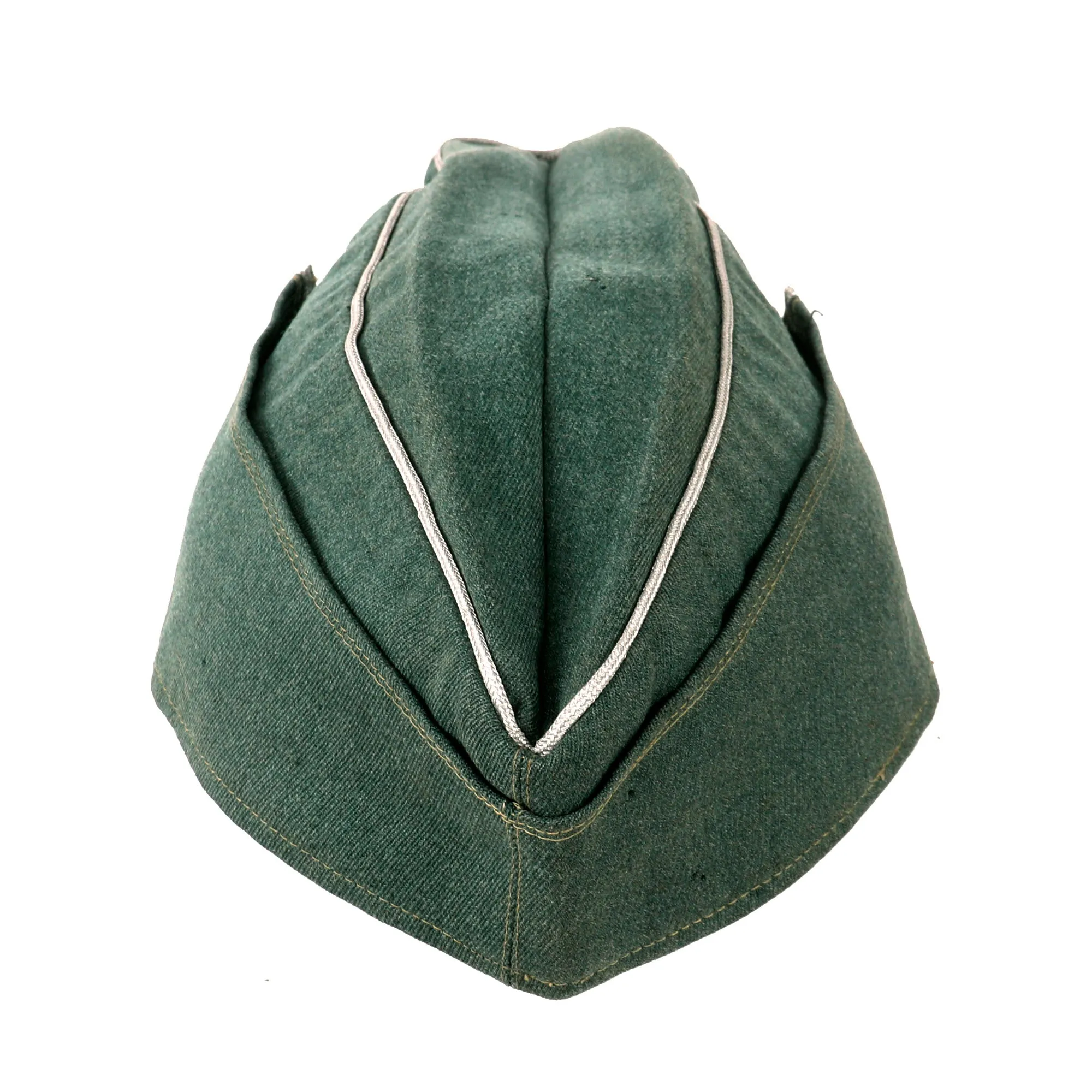 Original German WWII Heer Army Jäger Officer Wool M38 Overseas Cap - size 58