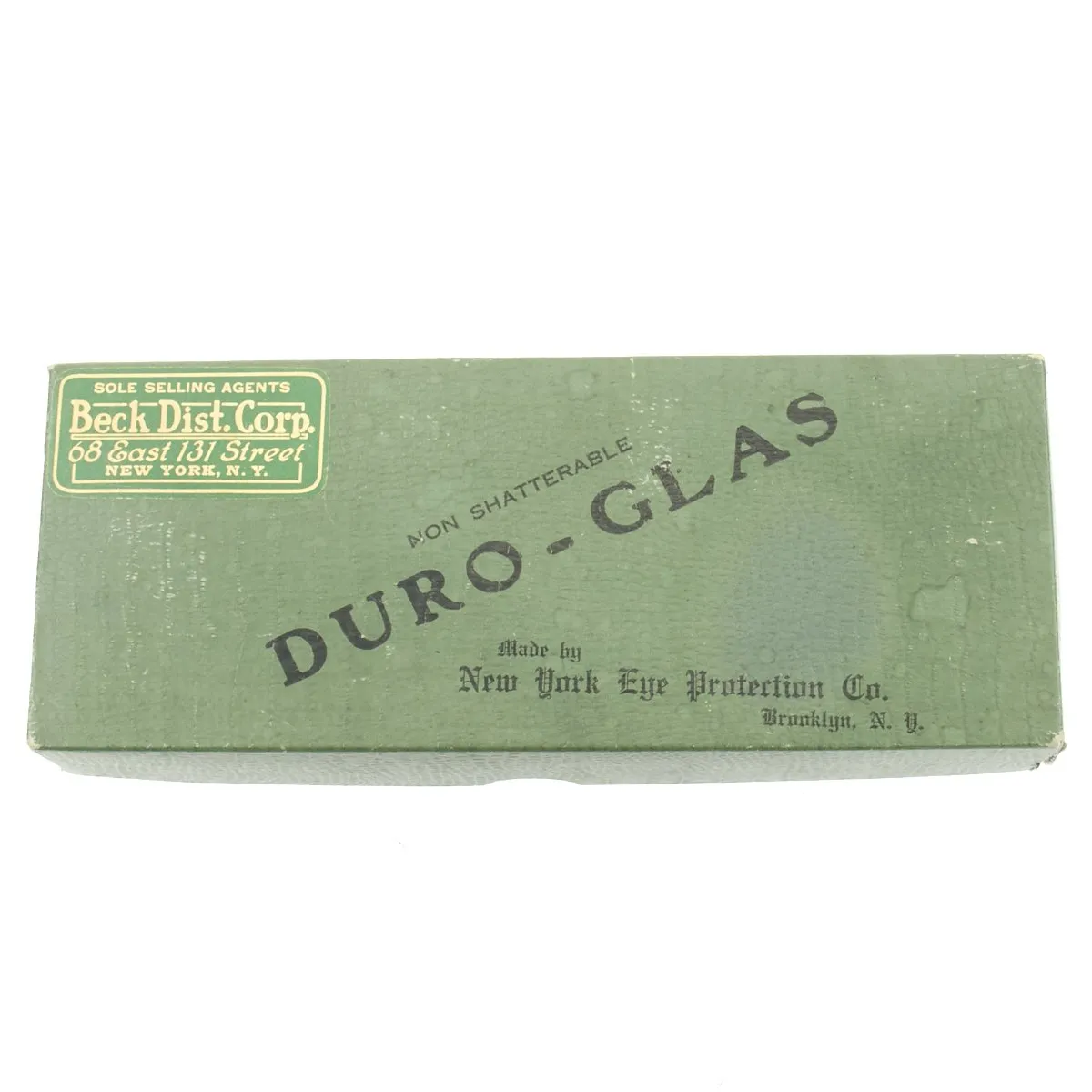 Original U.S. Pre-WWII Duro-Glas M38 Tank Google by New York Eye Protection Company