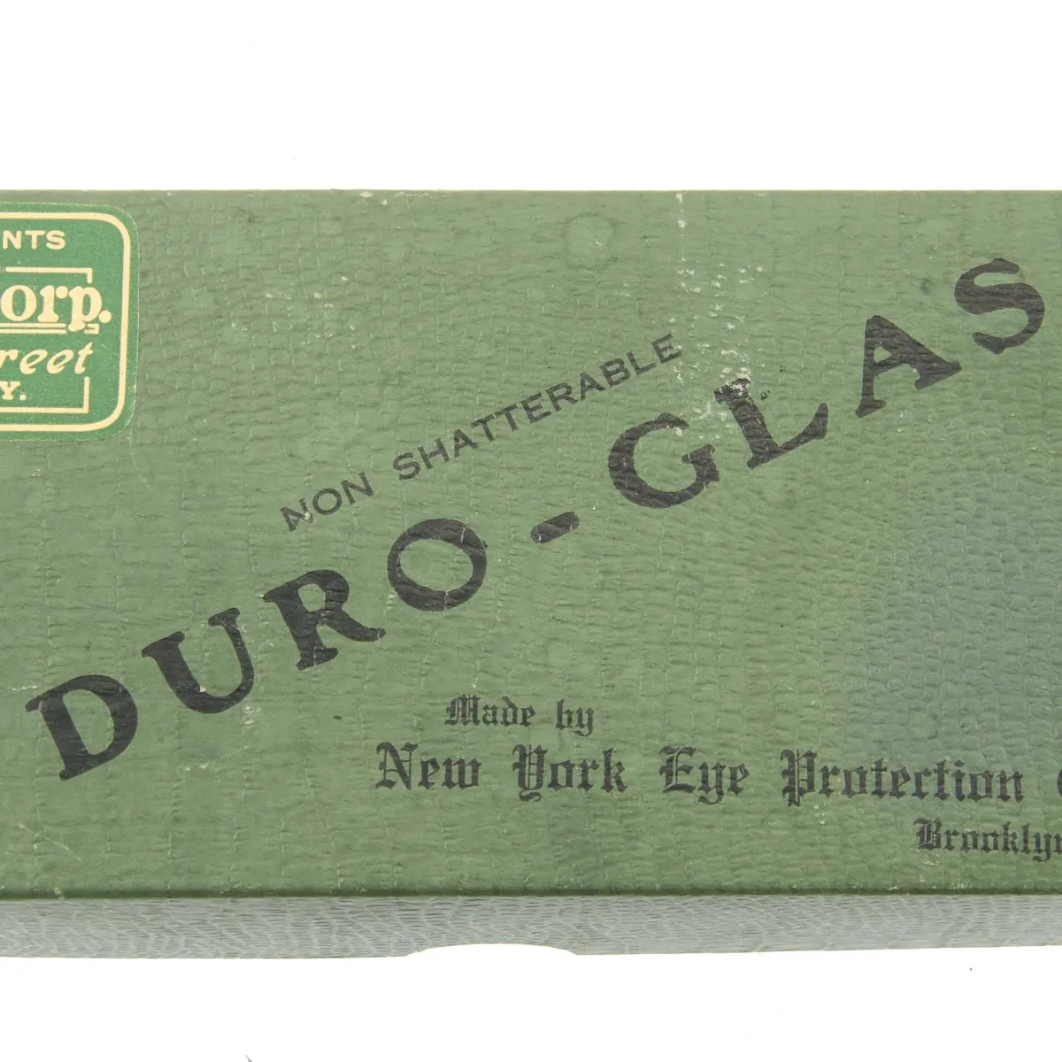 Original U.S. Pre-WWII Duro-Glas M38 Tank Google by New York Eye Protection Company