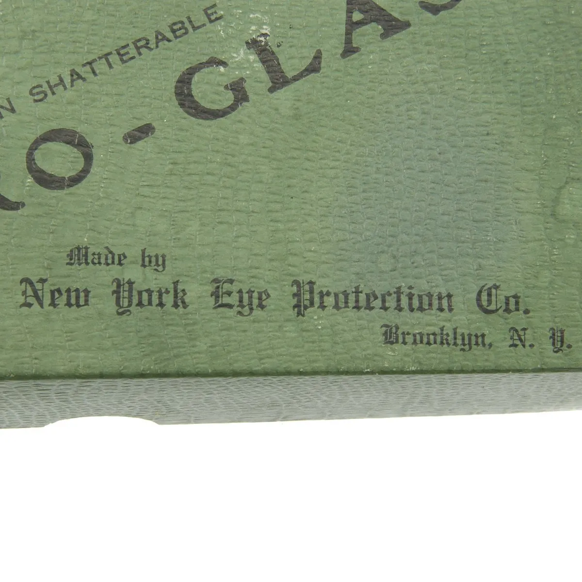 Original U.S. Pre-WWII Duro-Glas M38 Tank Google by New York Eye Protection Company