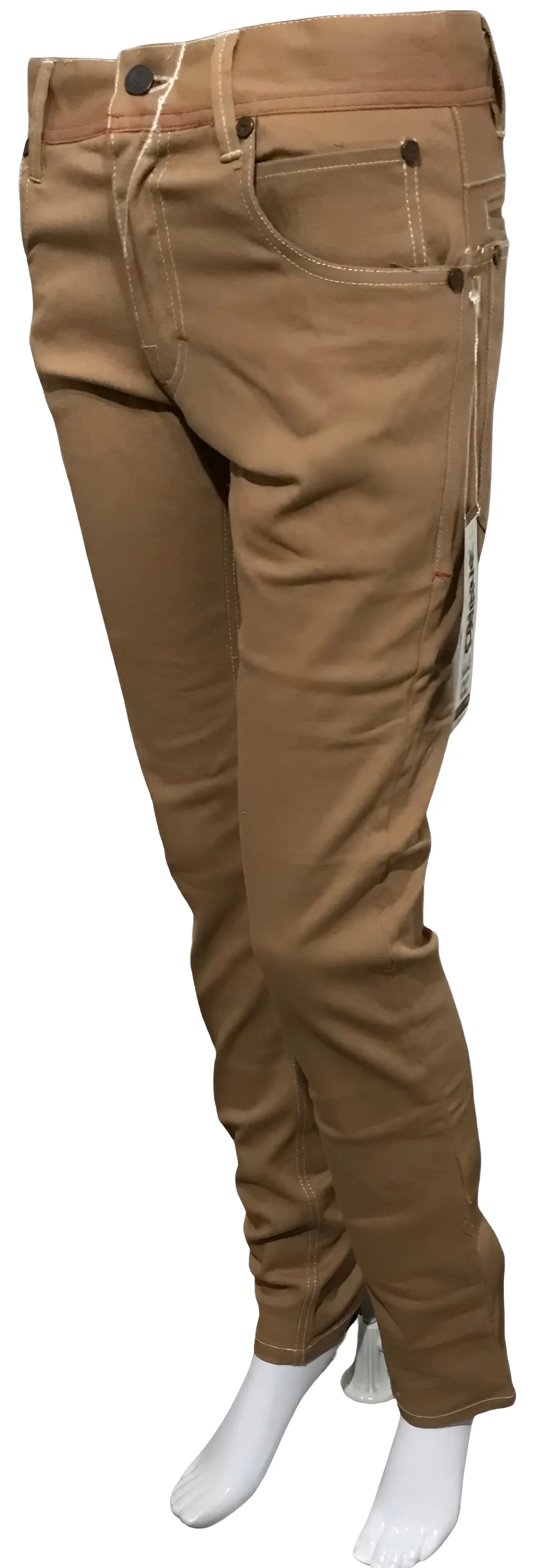 ^ORISUE^ (KHAKI) SLIM FIT DENIM FOR MEN