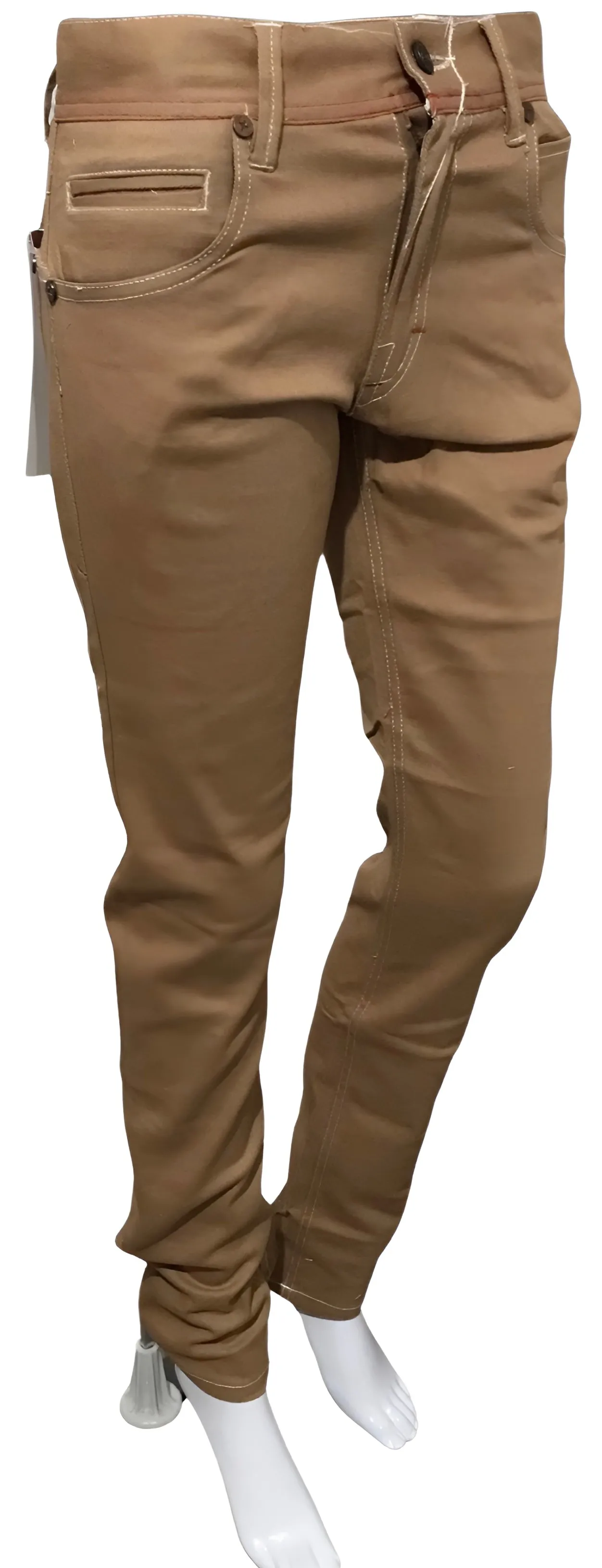 ^ORISUE^ (KHAKI) SLIM FIT DENIM FOR MEN