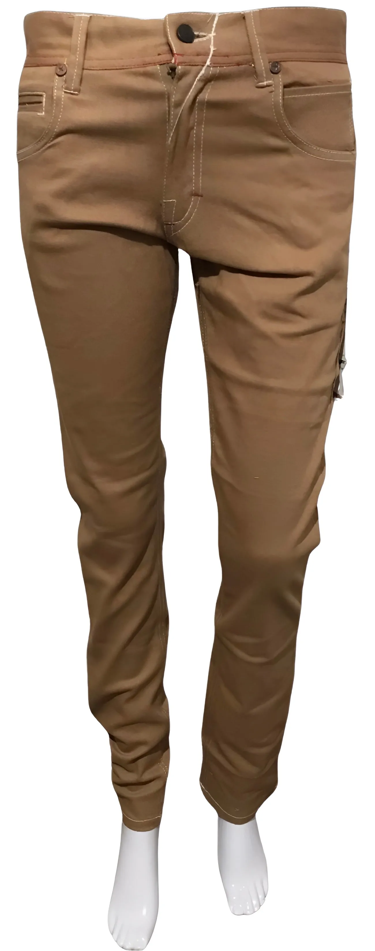 ^ORISUE^ (KHAKI) SLIM FIT DENIM FOR MEN