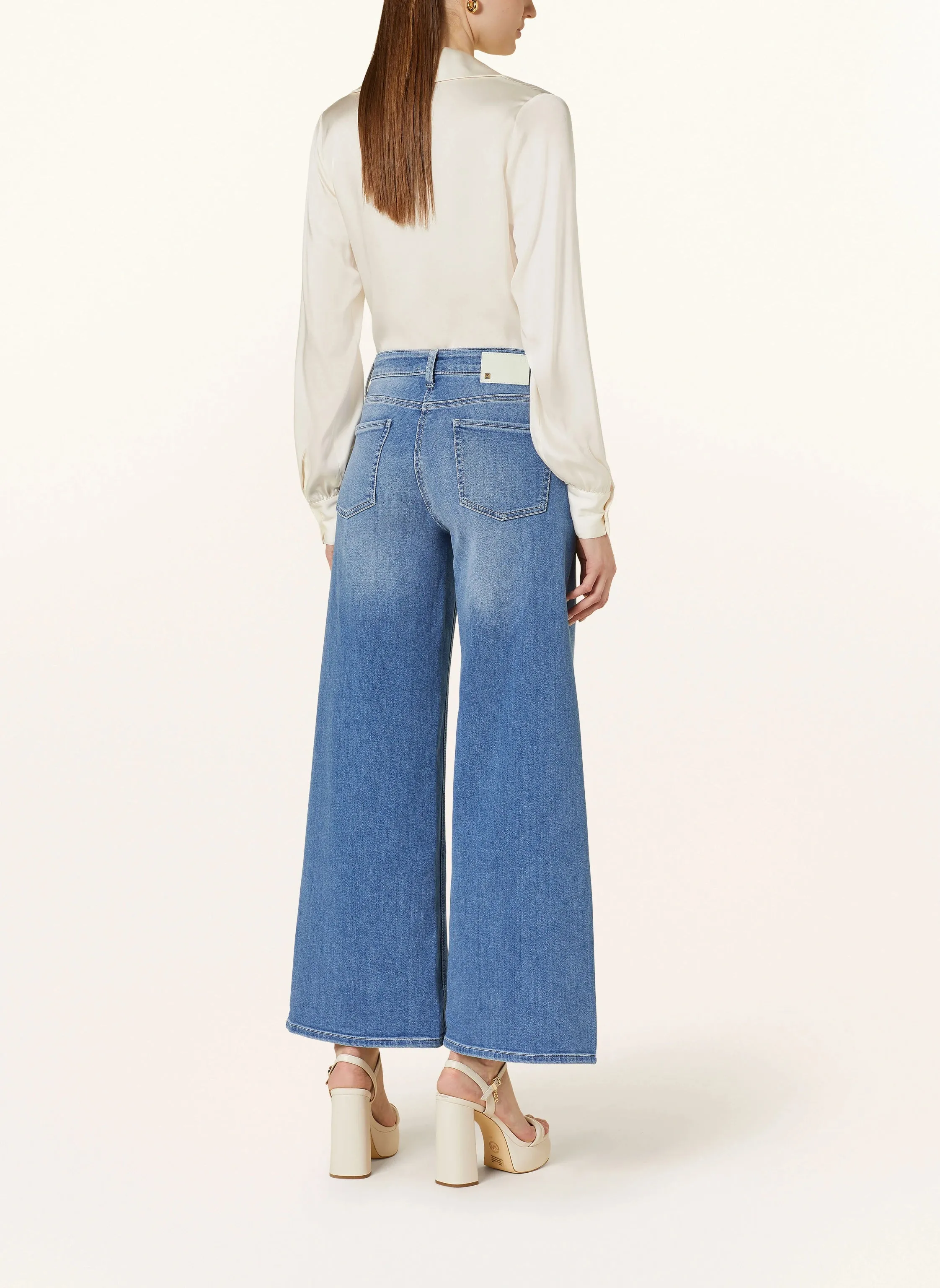 Palazzo Flare Jeans - Mid