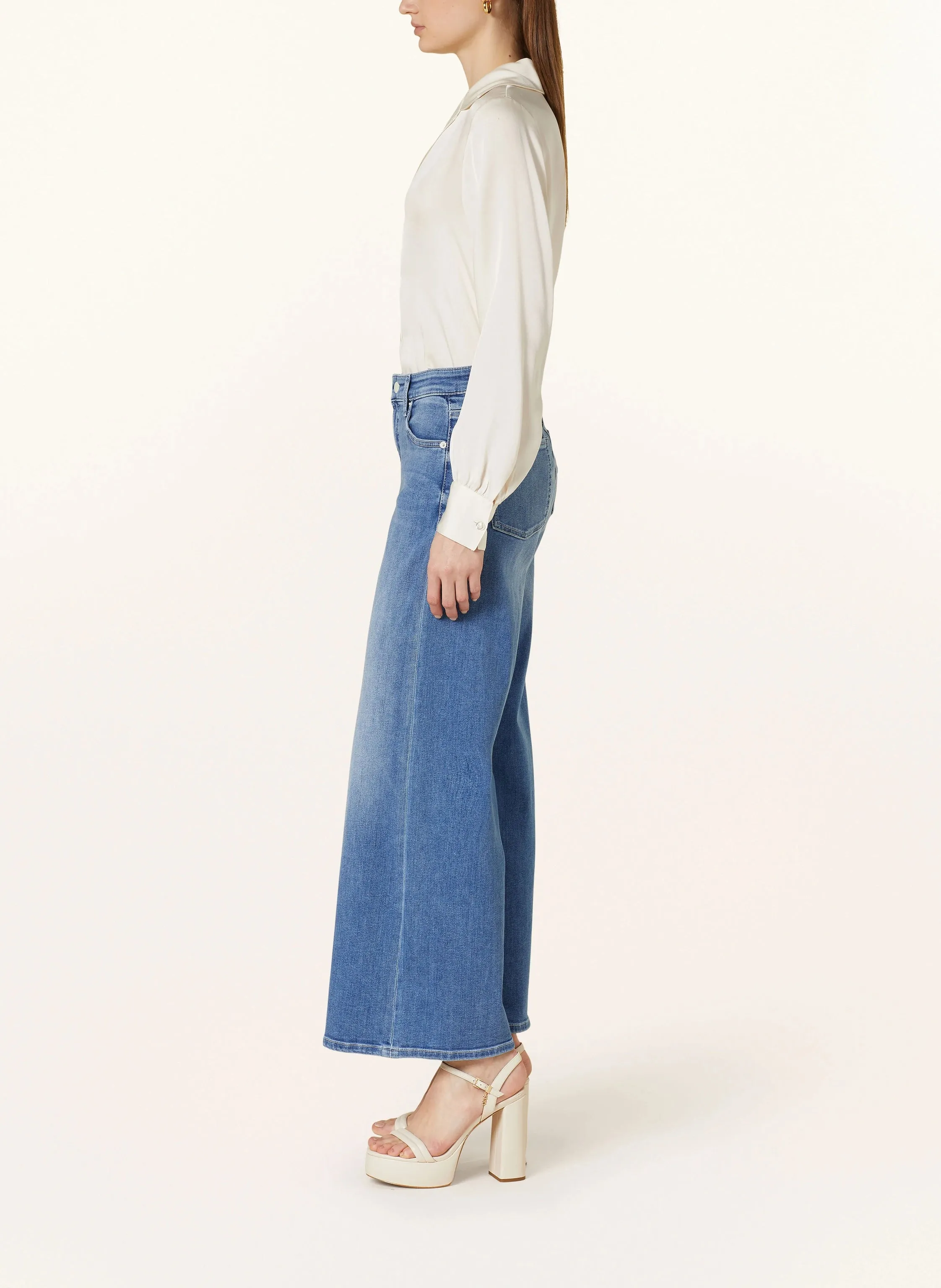 Palazzo Flare Jeans - Mid