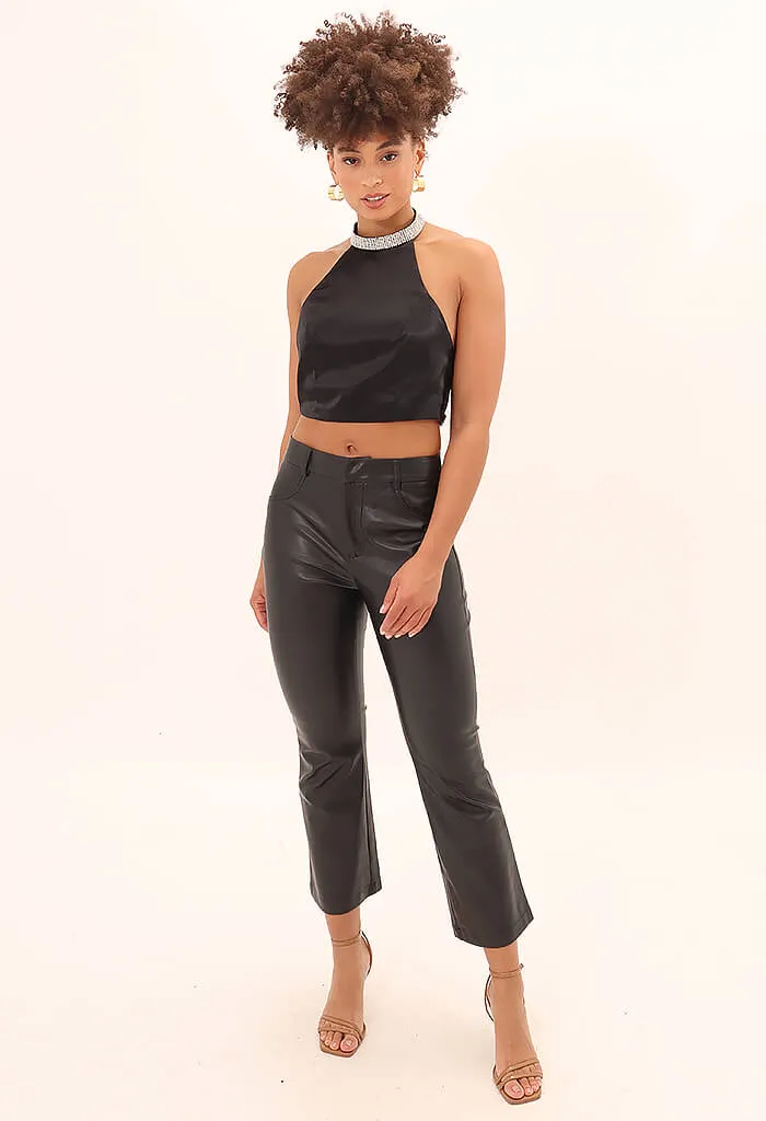 Paz Vegan Leather Pant