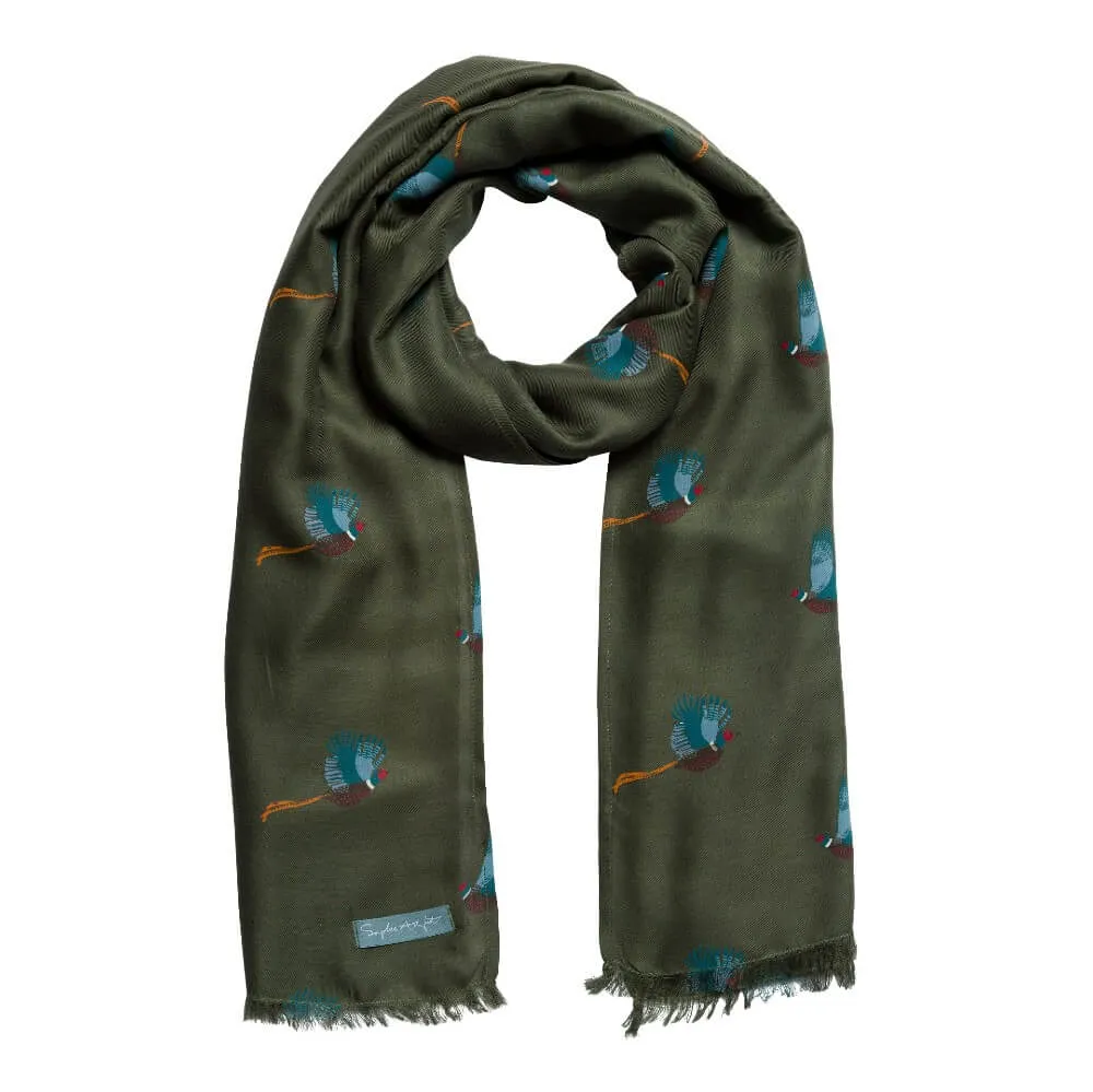 Pheasant Printed Scarf