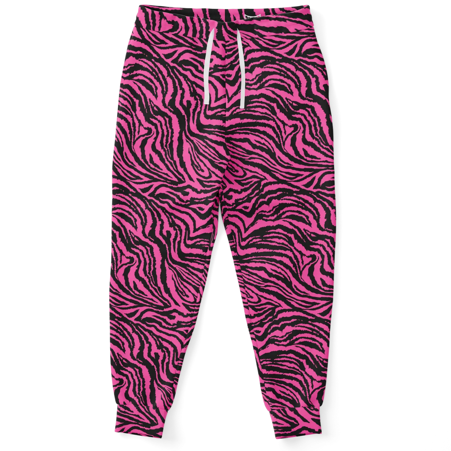 Pink Wavy Zebra Joggers