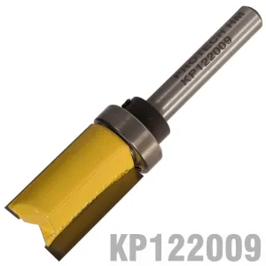 PRO-TECH PATTERN FLUSH TRIM BIT. WITH SHANK MOUNTED BEARING 16MM X 25MM 1/4' SH KP122009